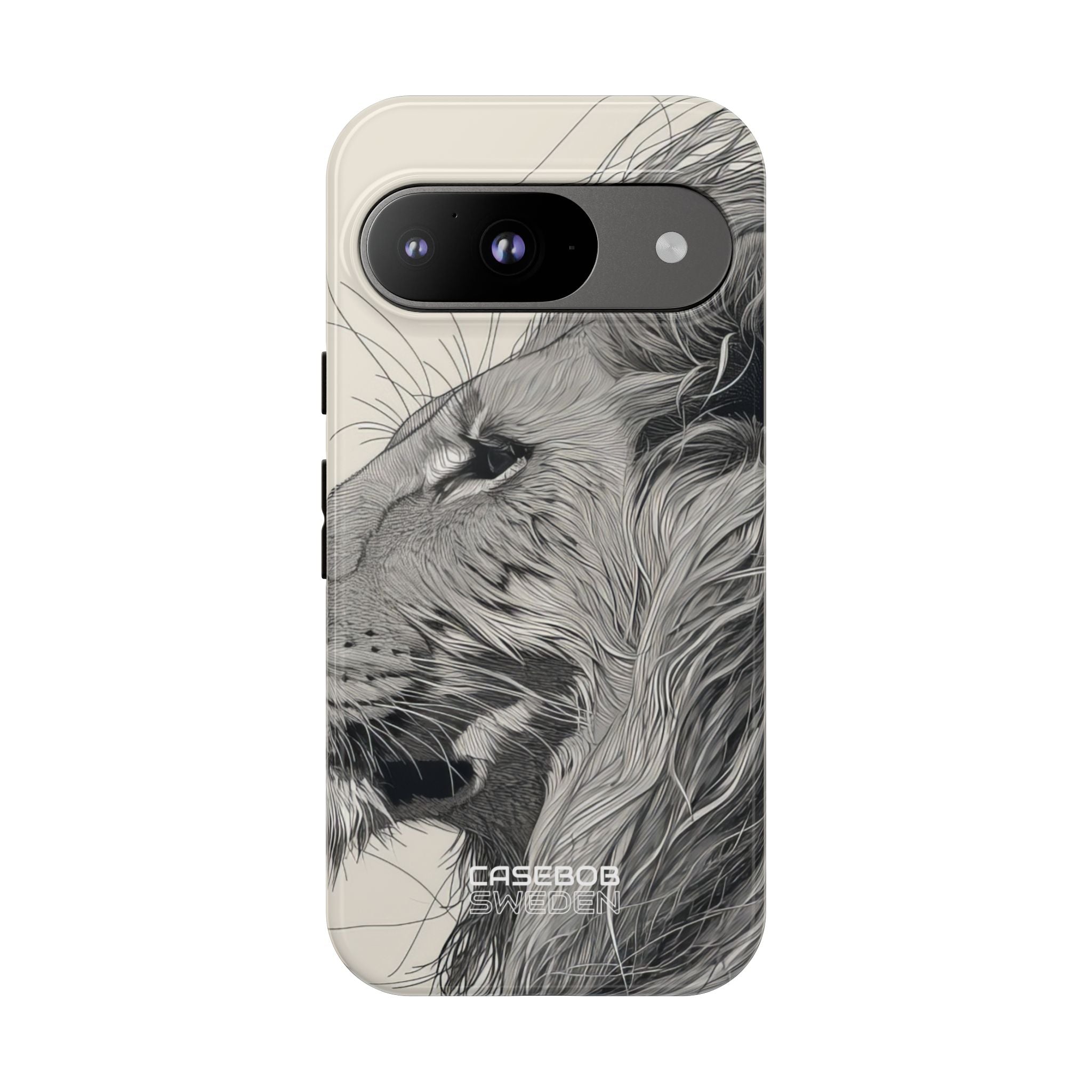 Majestic Lion Profile Google Pixel 9 - Tough
