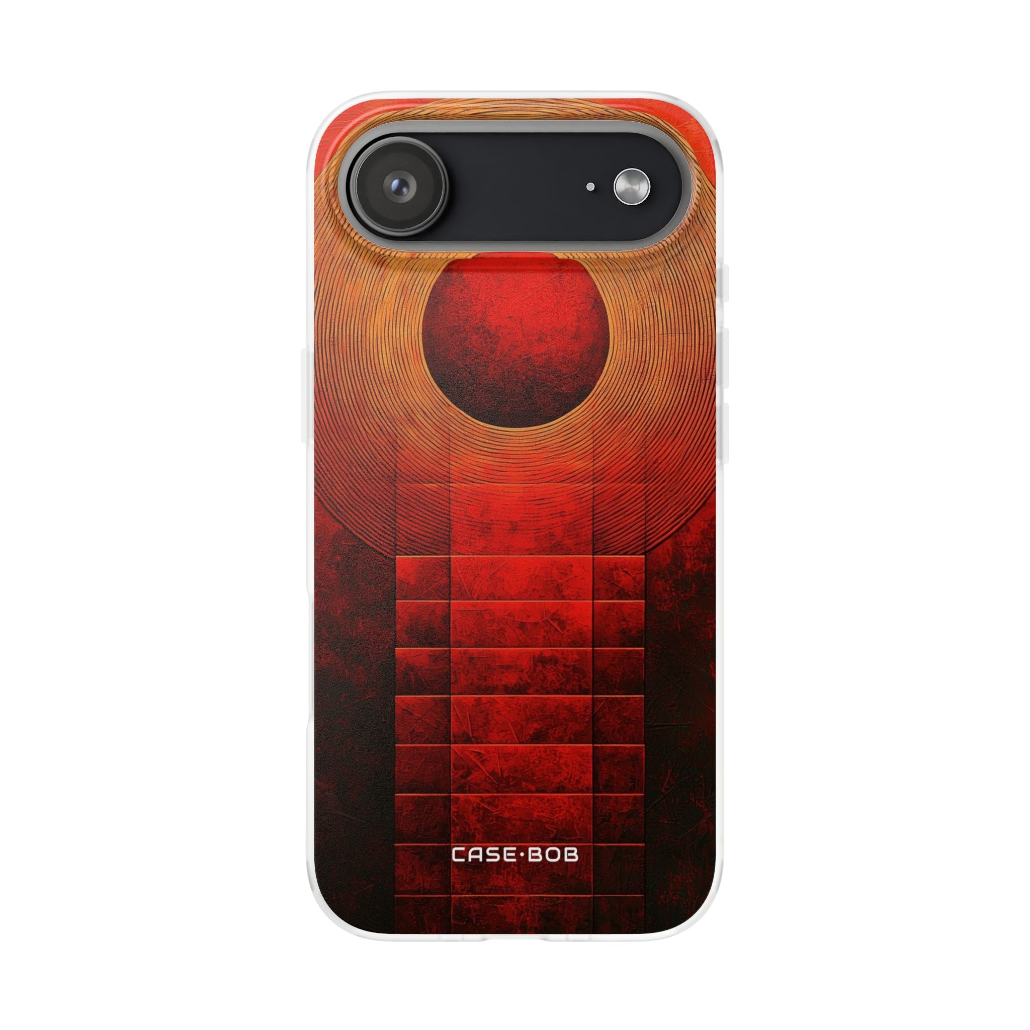 Crimson Orbit iPhone 17 Air Case - Soft