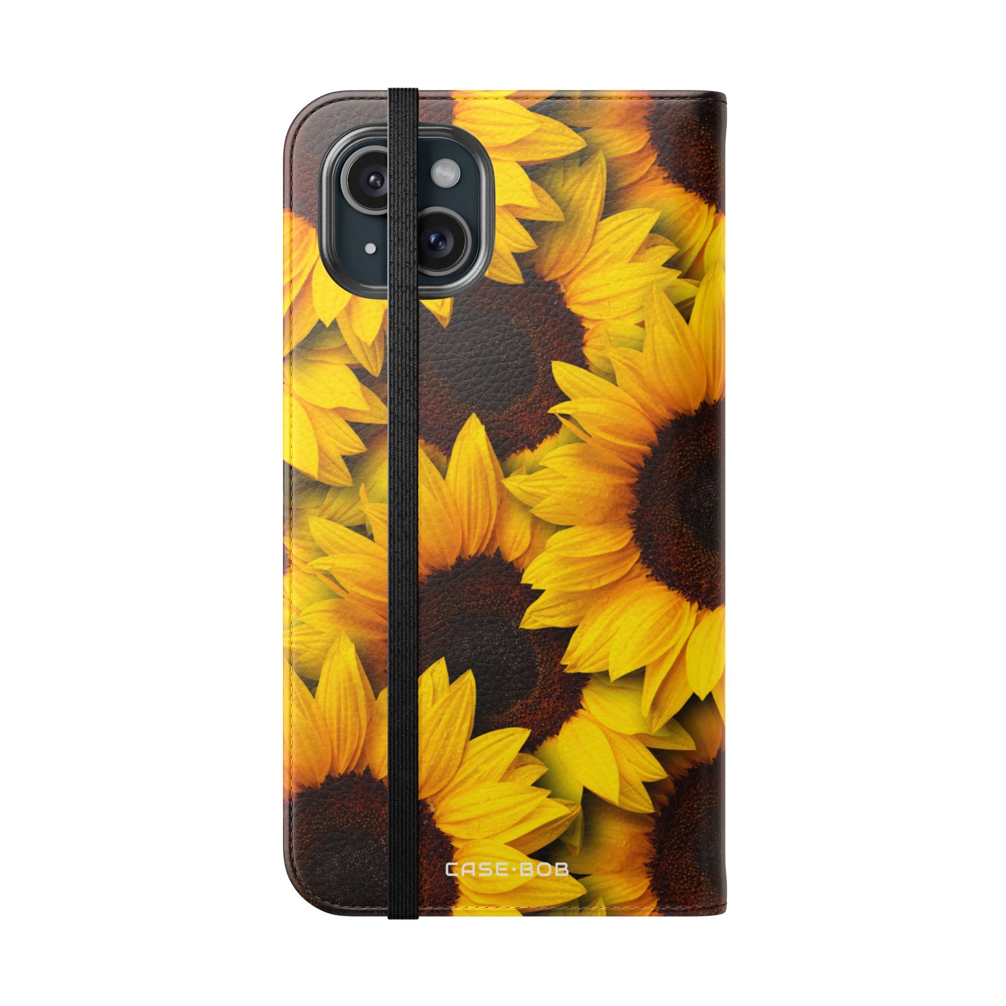 Sunflower Radiance - iPhone 15 Plus Case - Wallet