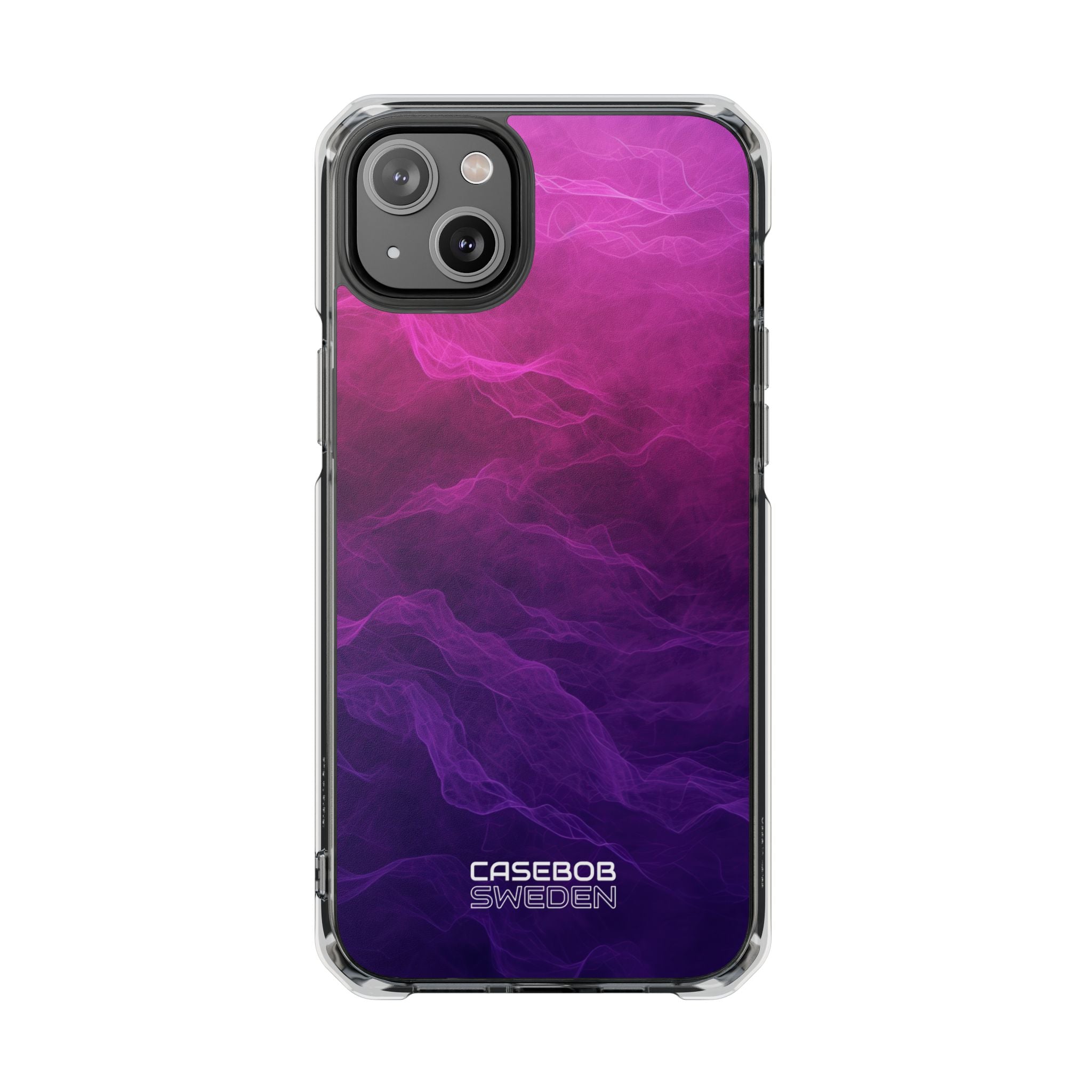 Violet Dream Currents iPhone 14 - Impact Clear+