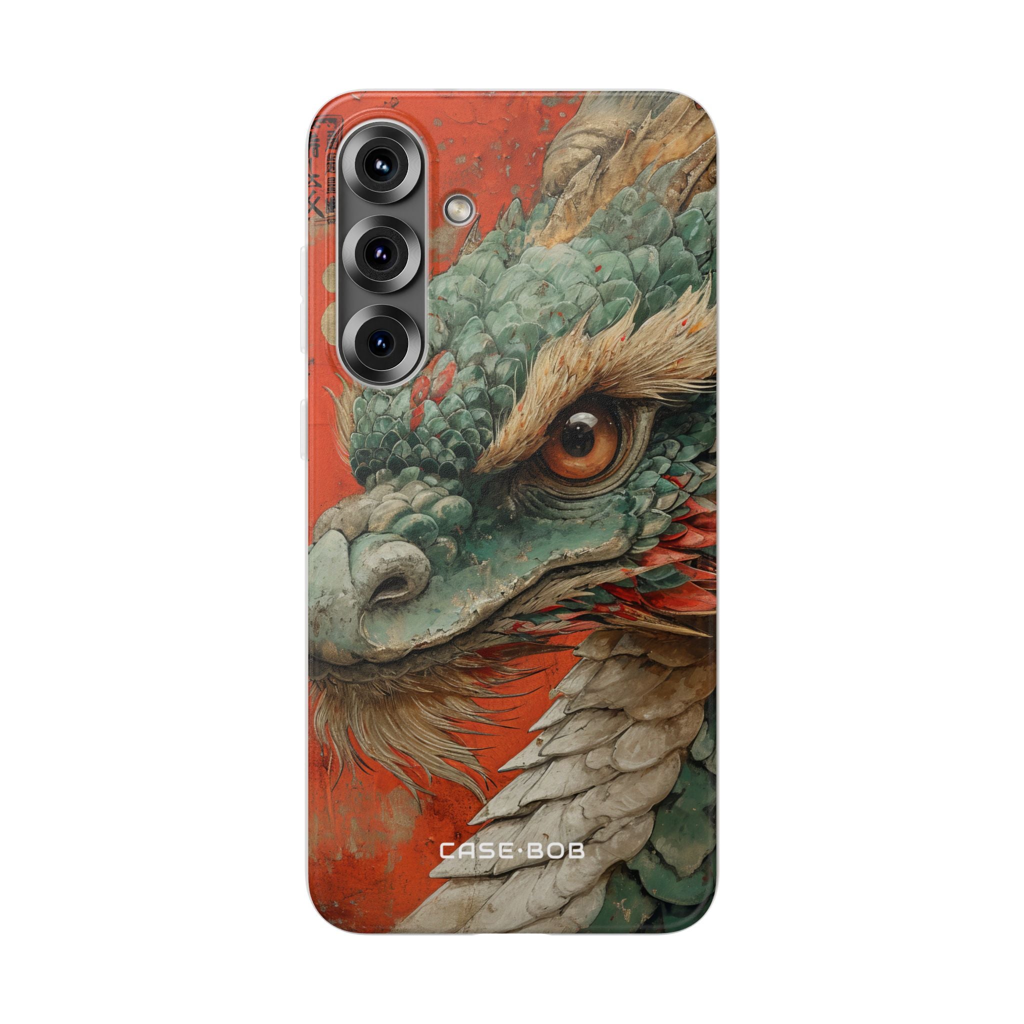 Emerald Dragonflare Samsung S25 Plus Case - Soft