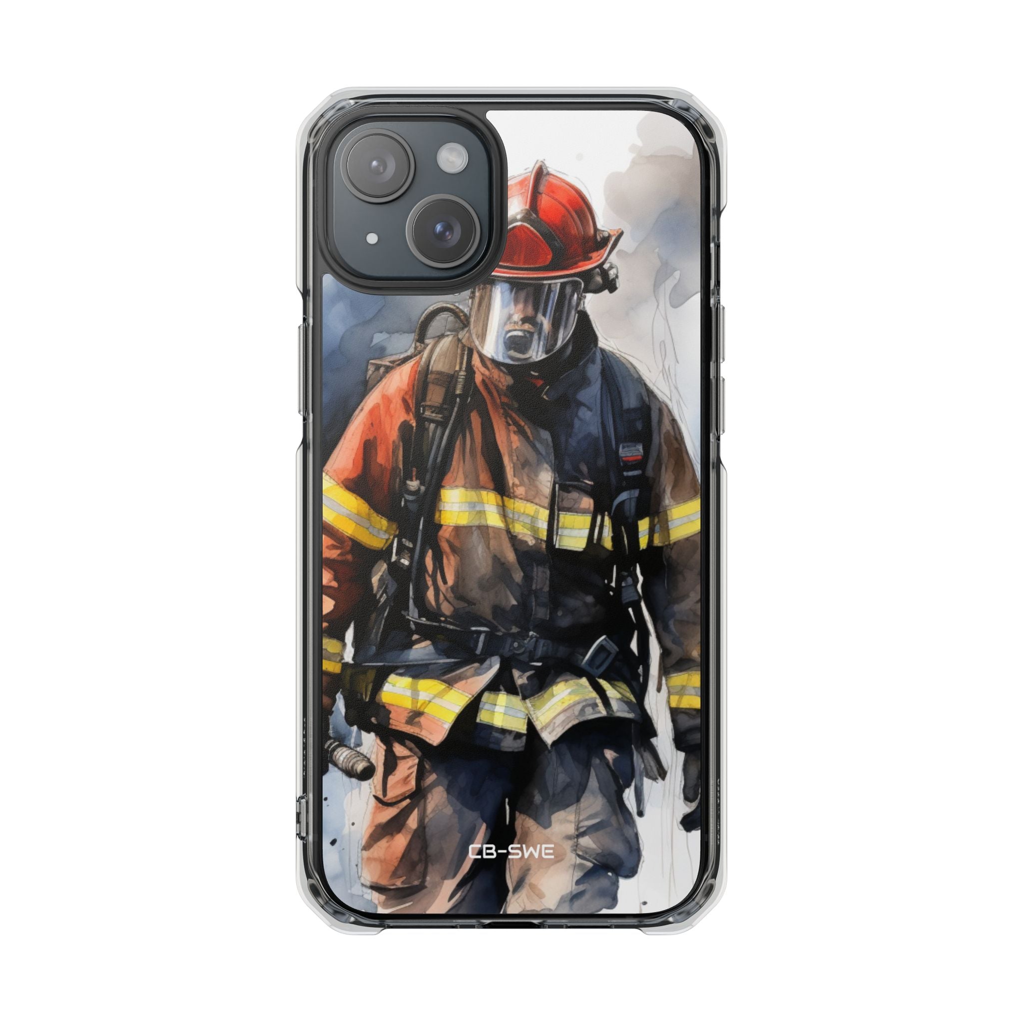 Firefighter In Motion iPhone Case - Impact