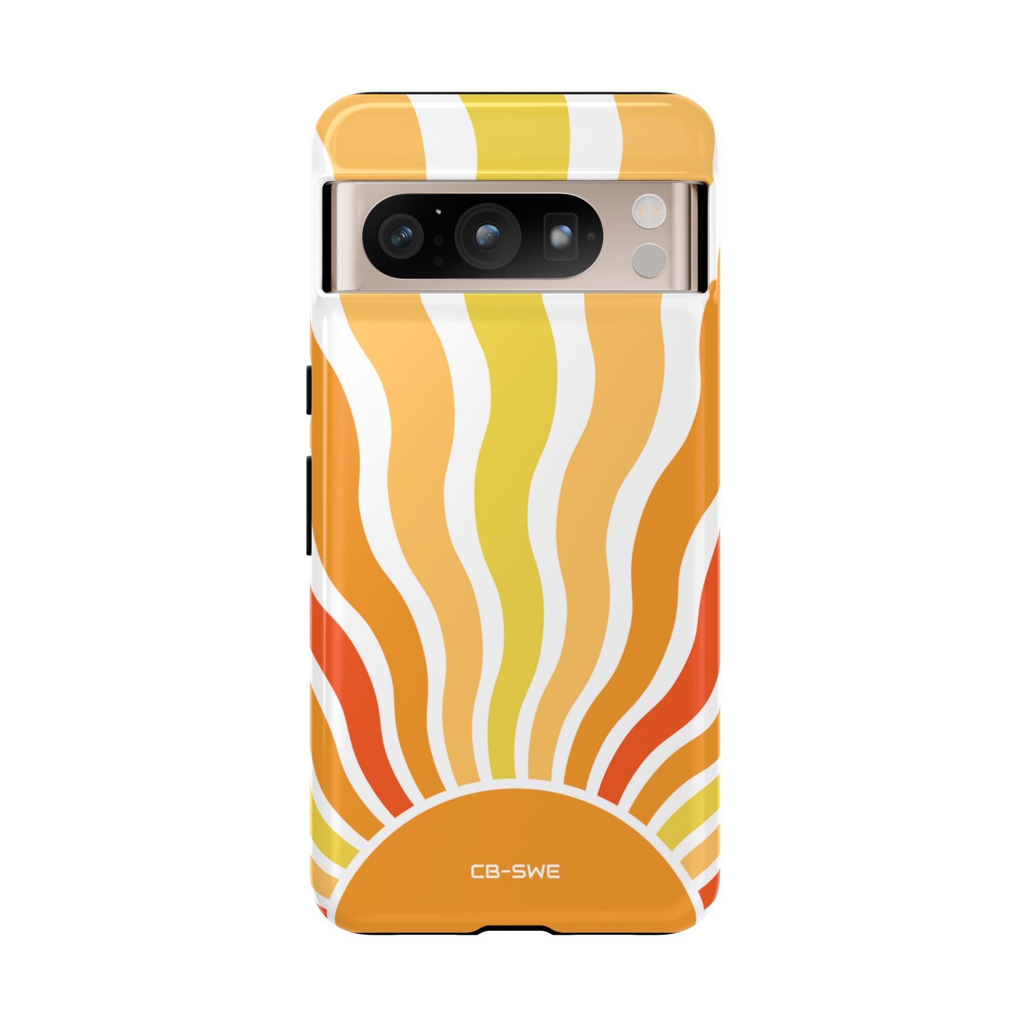 Retro Sunshine Waves - Google Pixel Case