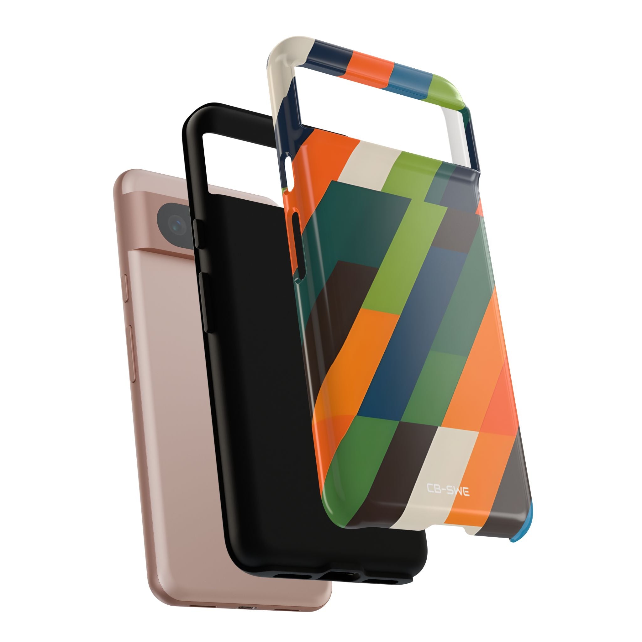Geometric Color Intersection - Google Pixel Case
