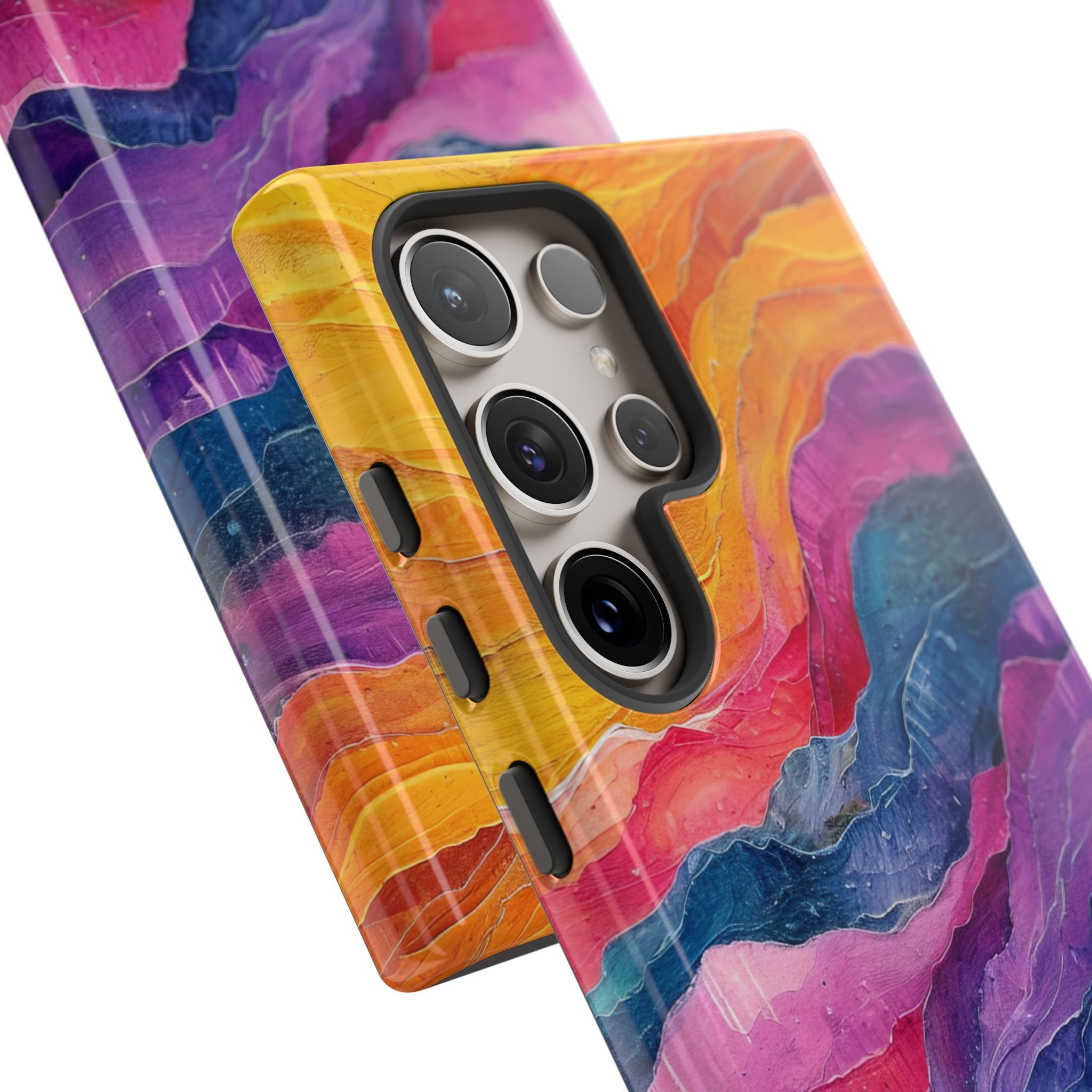 Vibrant Flow Samsung S24 Ultra Case - Tough