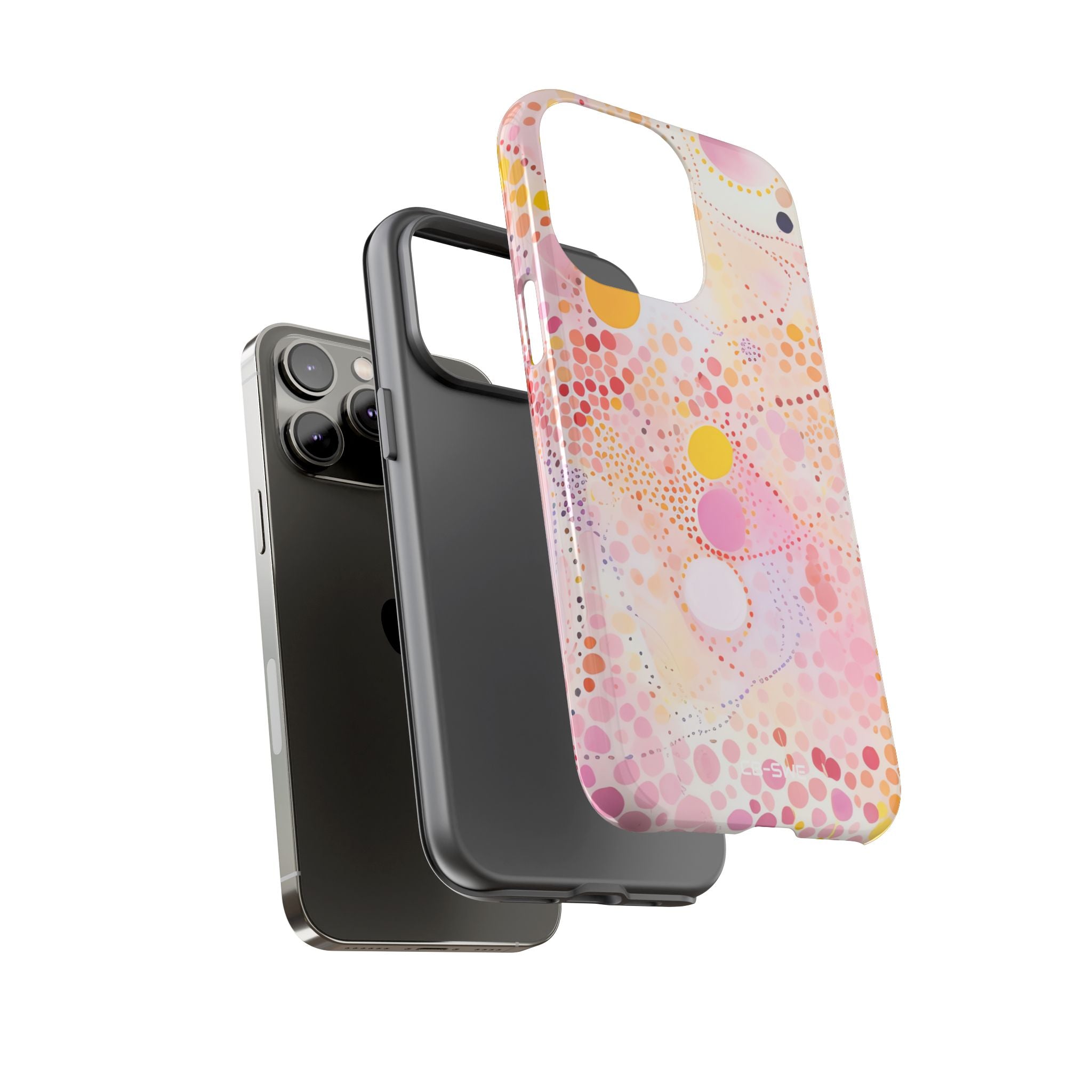 Bubbles Dance Light - iPhone Case