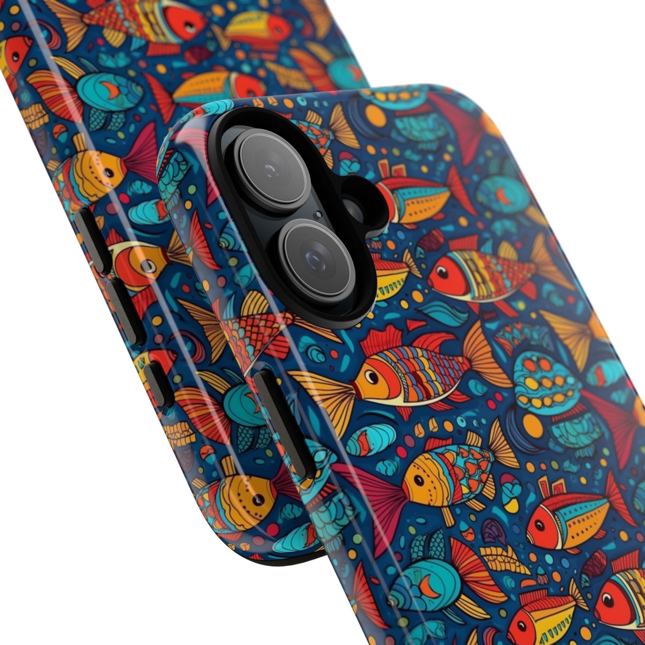 Fish Dance Joyfully - iPhone Case