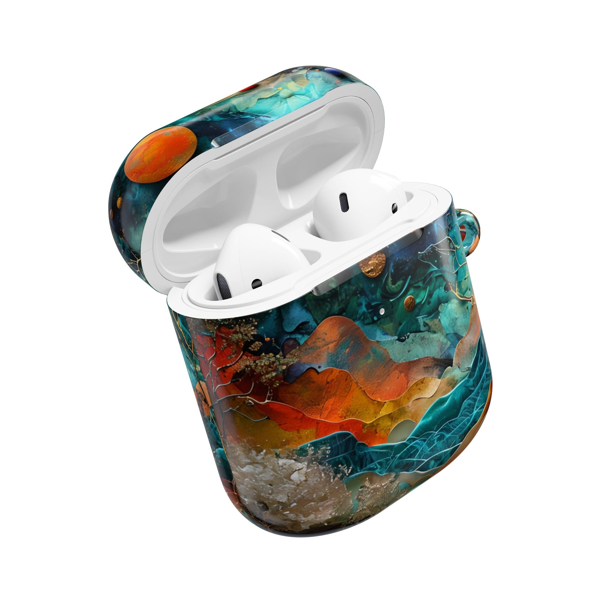 Solar Orbit Orange - AirPods Case