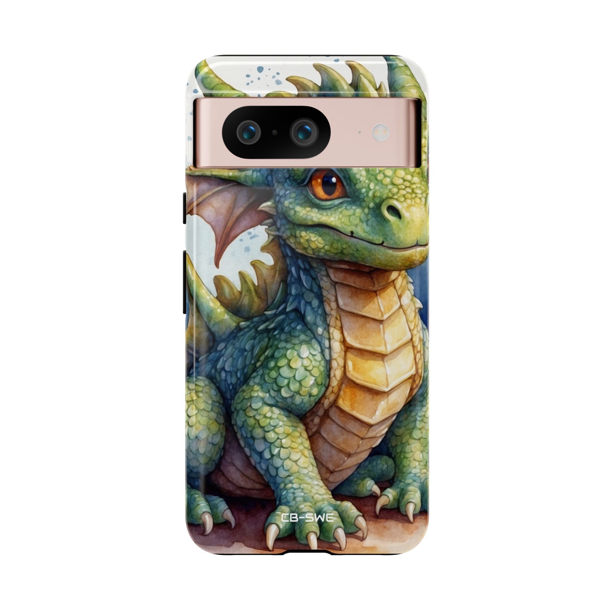Green Dragon Smiles - Google Pixel Case
