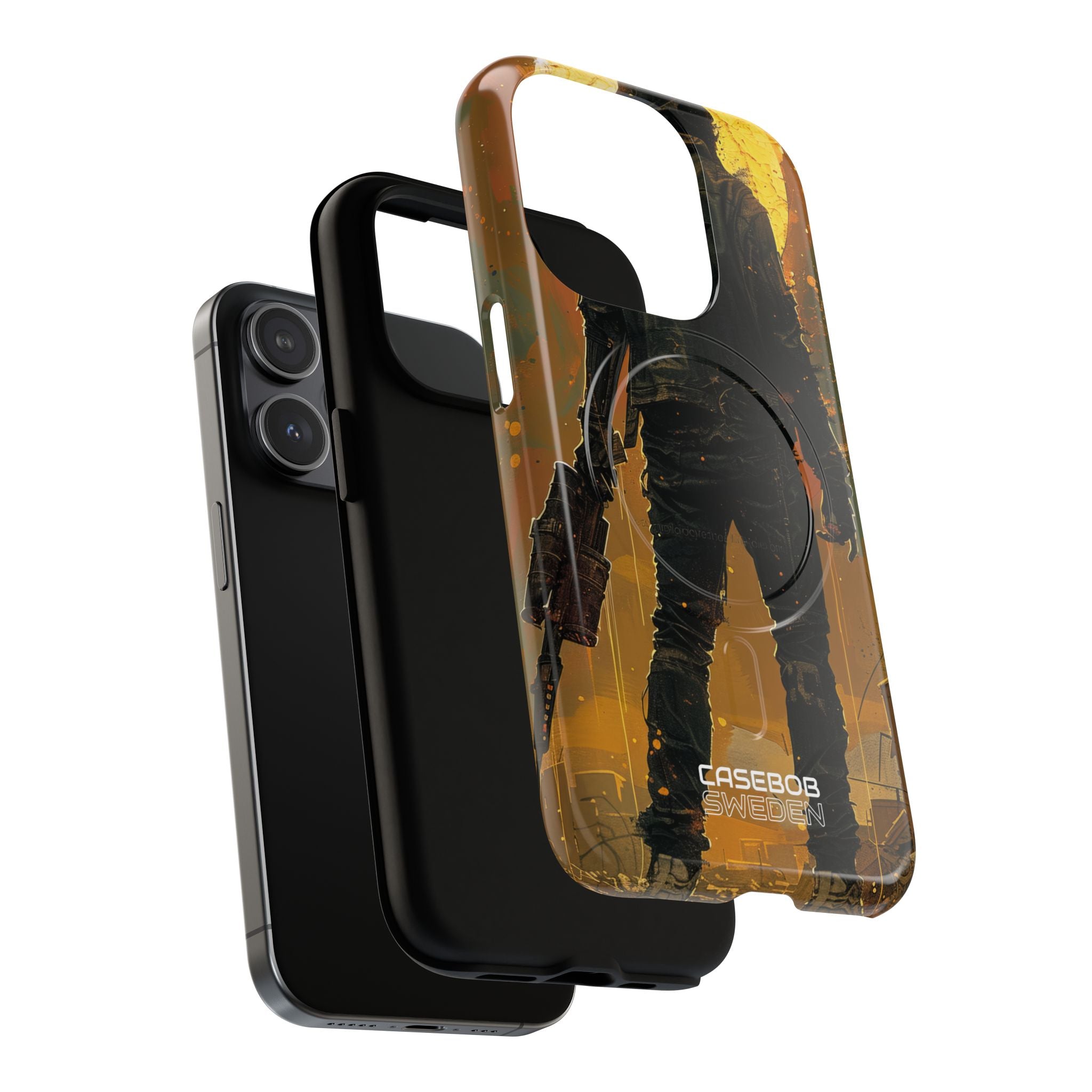 Crimson Fallout Horizon iPhone 15 - Tough+