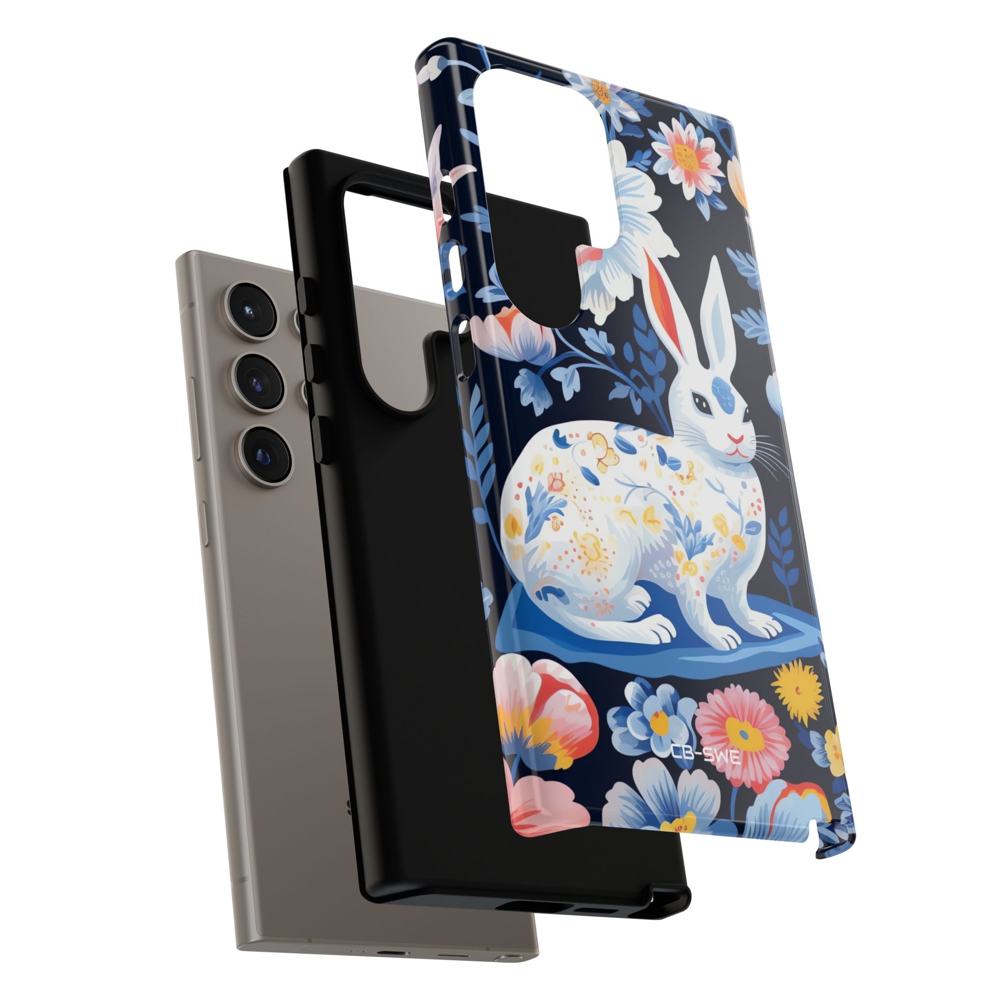 Floral Rabbit Dances - Samsung Case