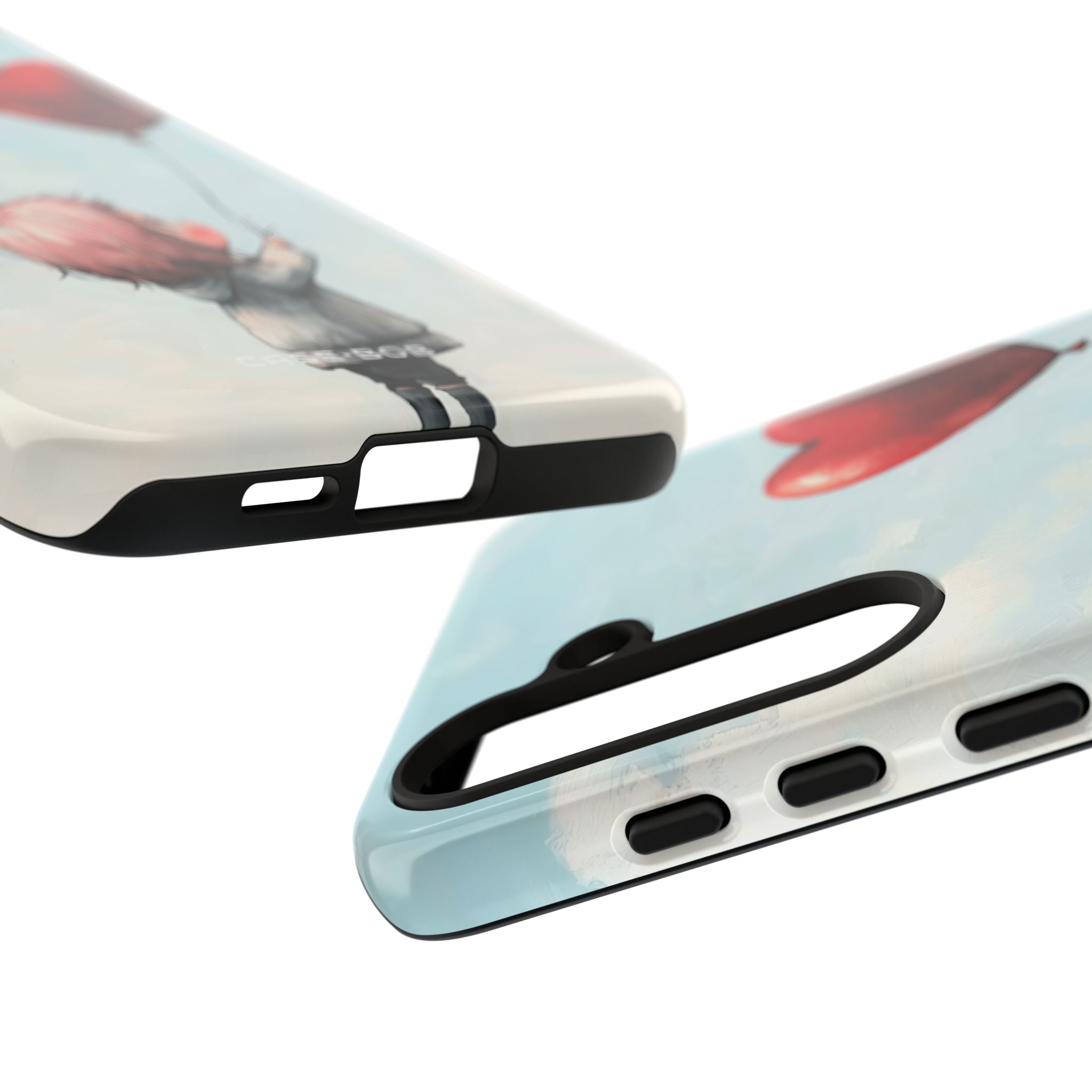 Heart Balloon Glow Samsung S24 Plus Case - Tough