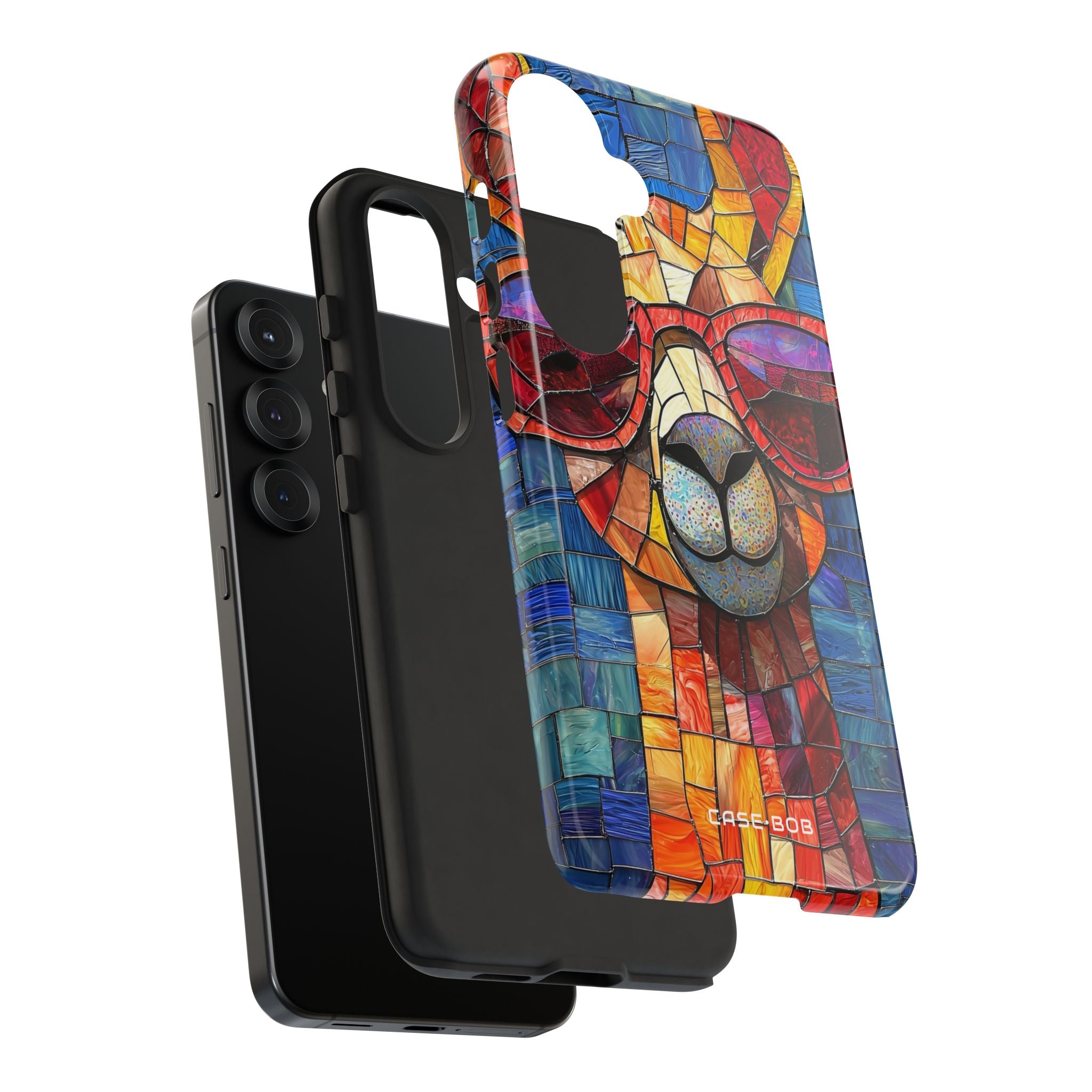 Llama Glow Samsung S25 Case - Tough