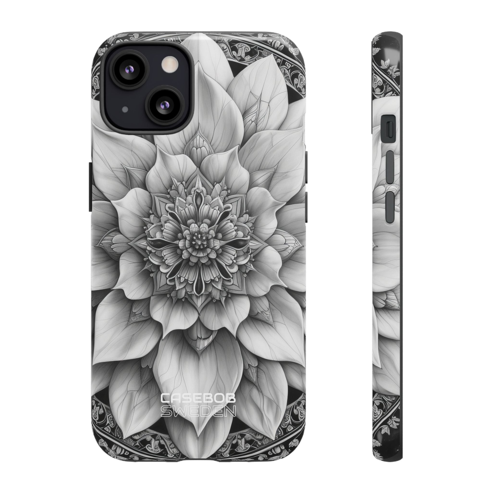 Cosmic Floral Mandala iPhone 13 - Tough