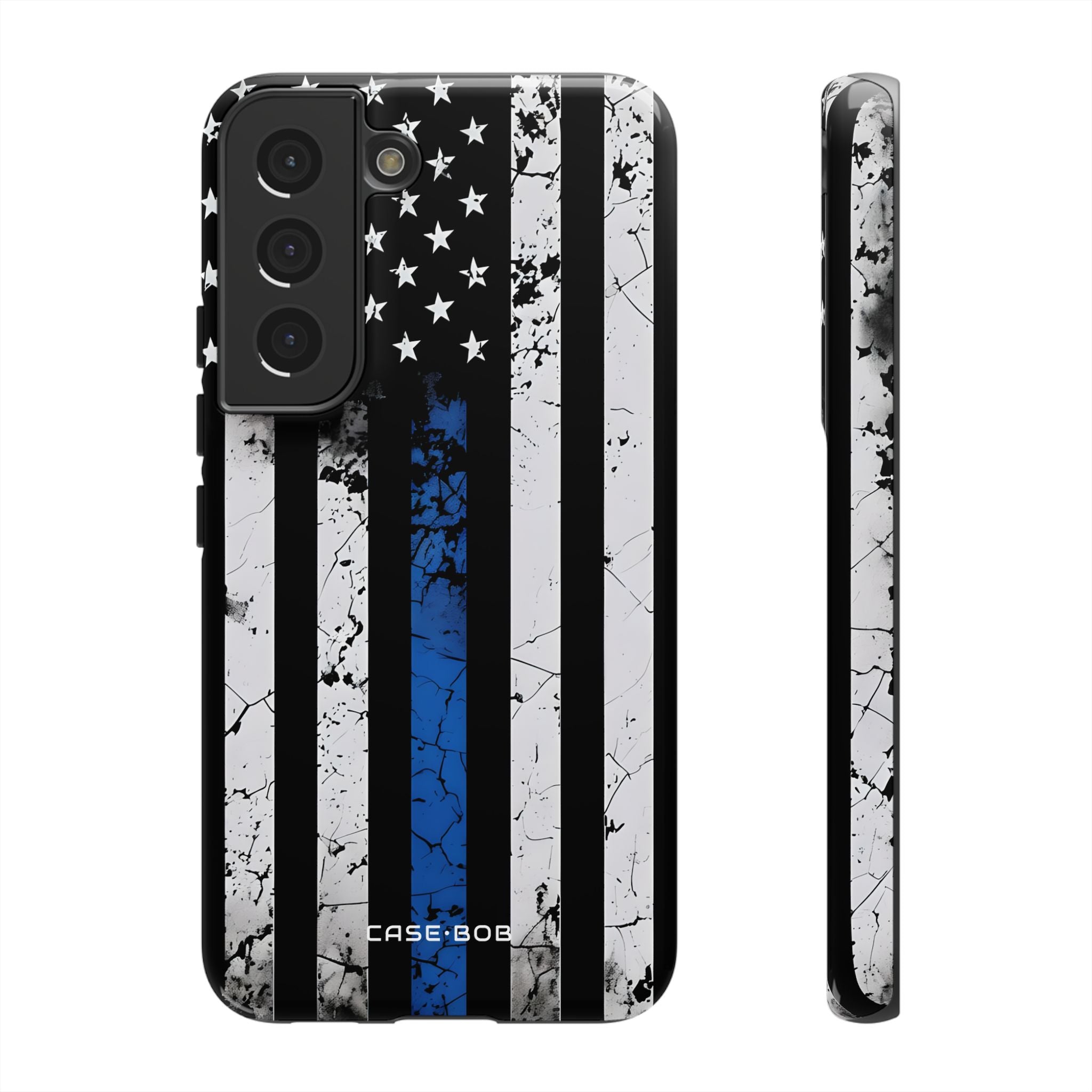 Blue Stripe Flag Samsung S22 Case - Tough