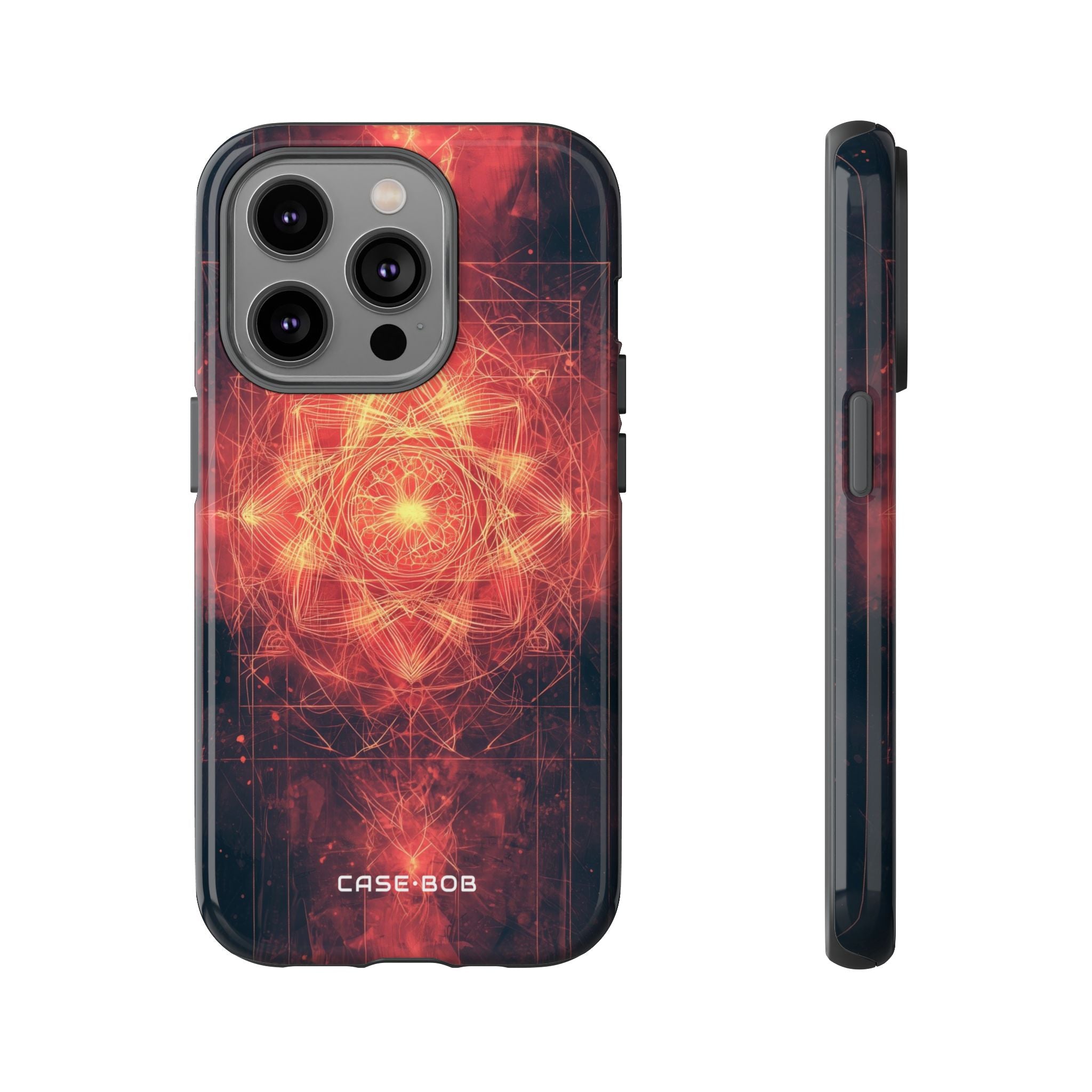 Radiant Mandala iPhone 14 Pro Case - Tough