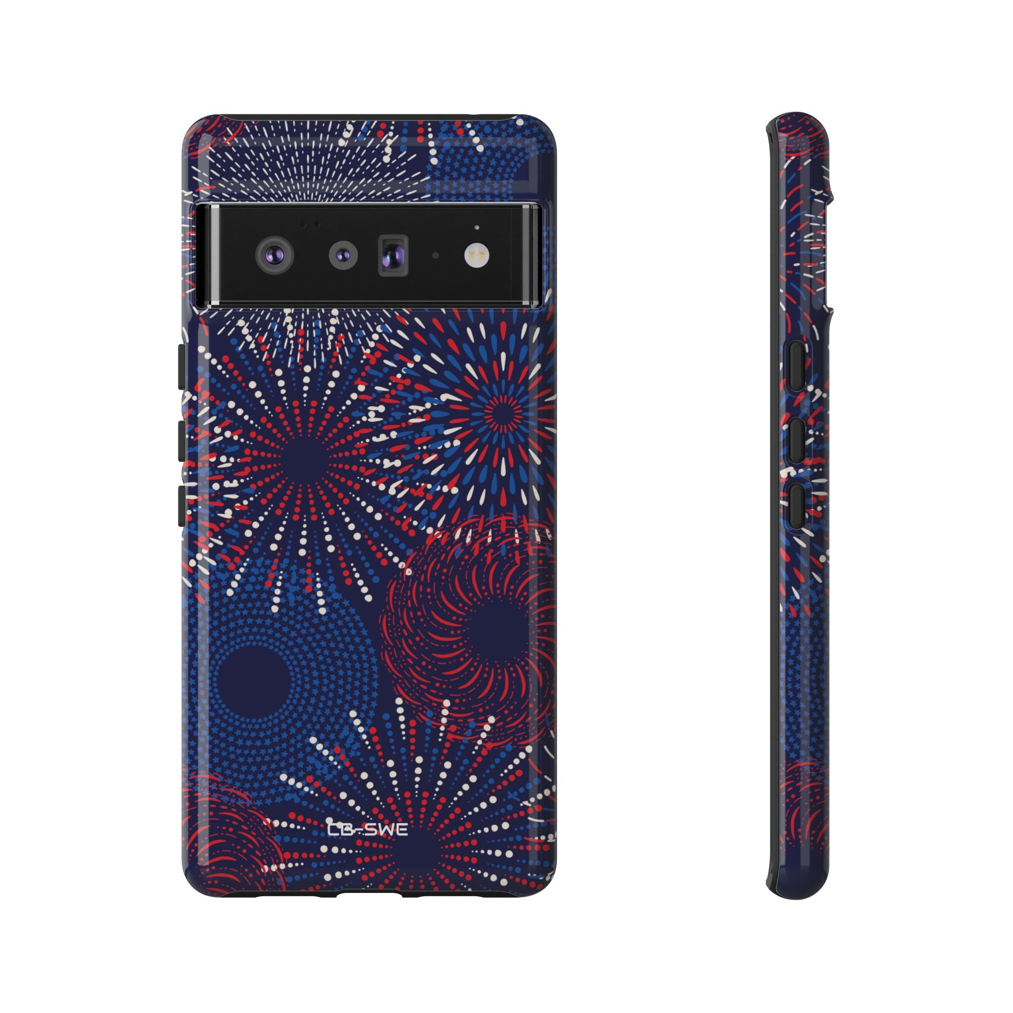 Vibrant Circles Emerge - Google Pixel Case