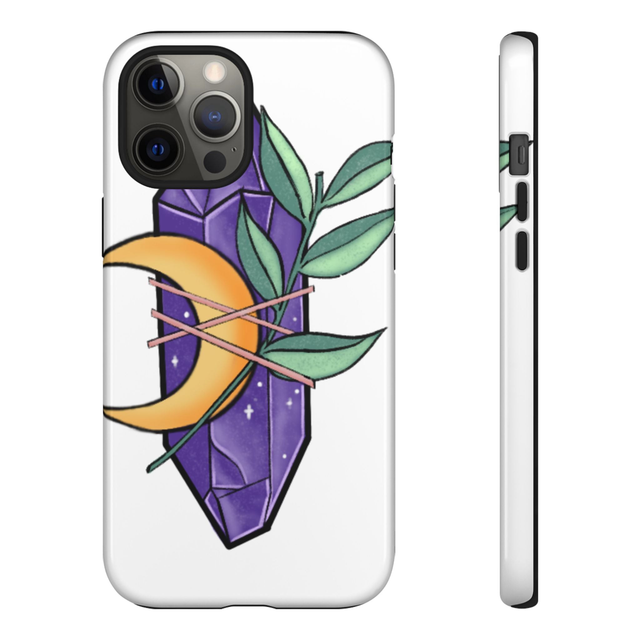 Mystical Moon Crystal - iPhone Case