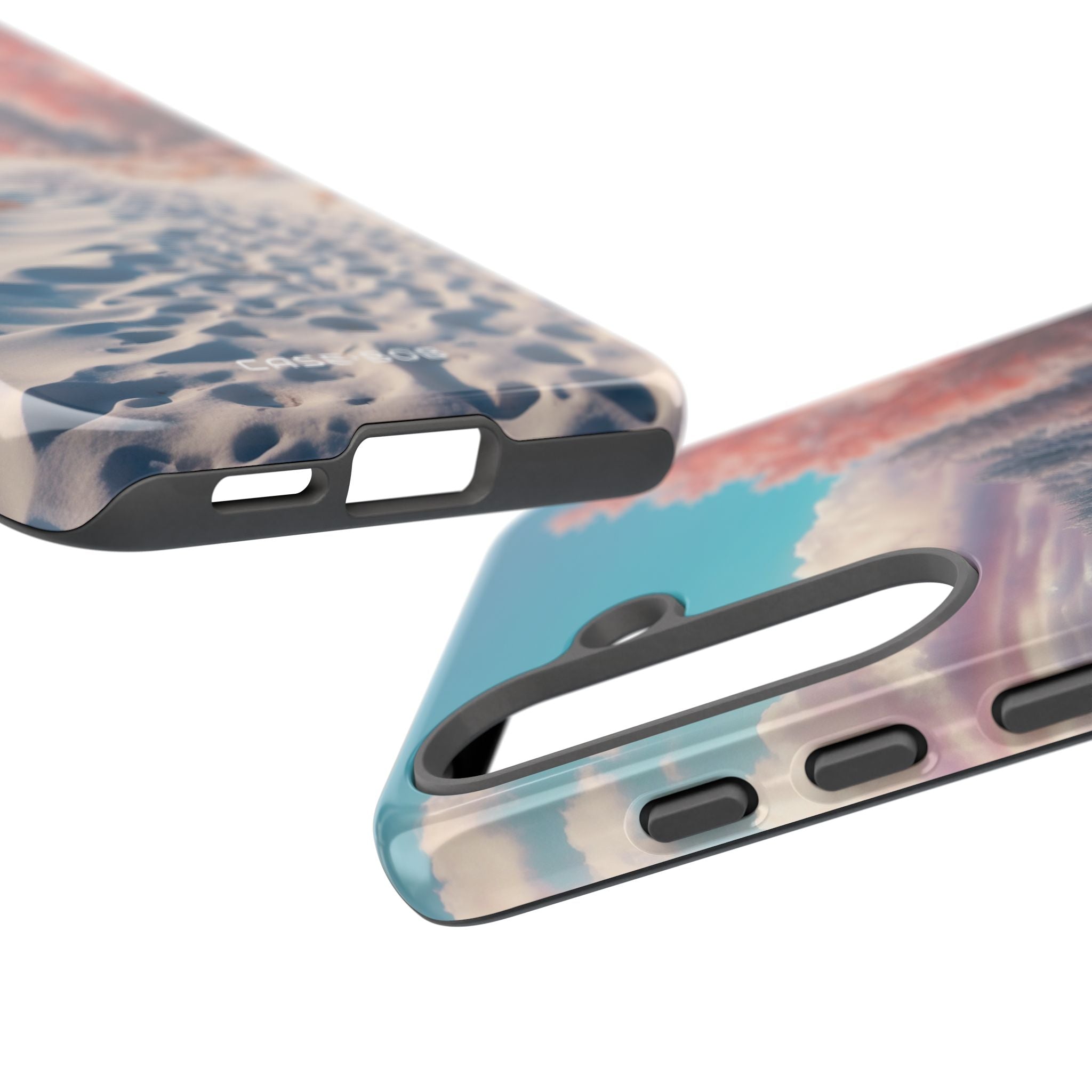 Snowy Footprints Samsung S25 Case - Tough