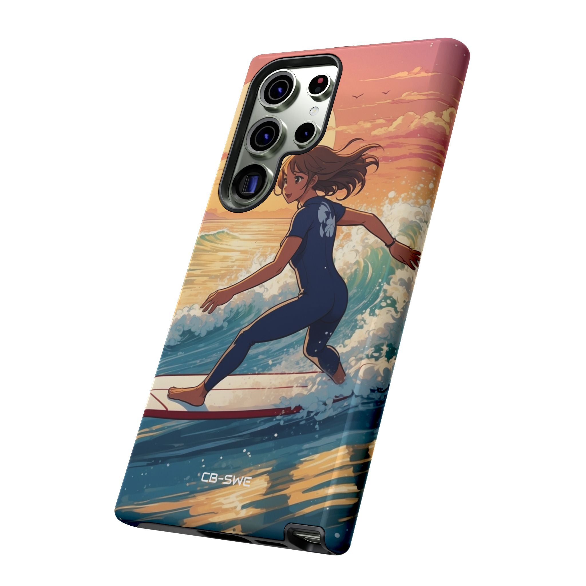 Surfing Into Sunset - Samsung Case