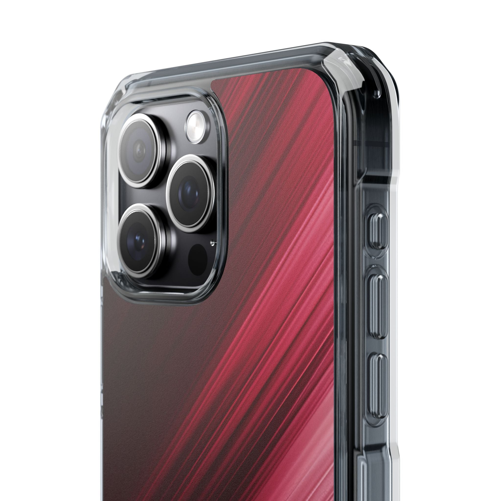 Crimson Drift Motion iPhone 15 - Impact Clear+