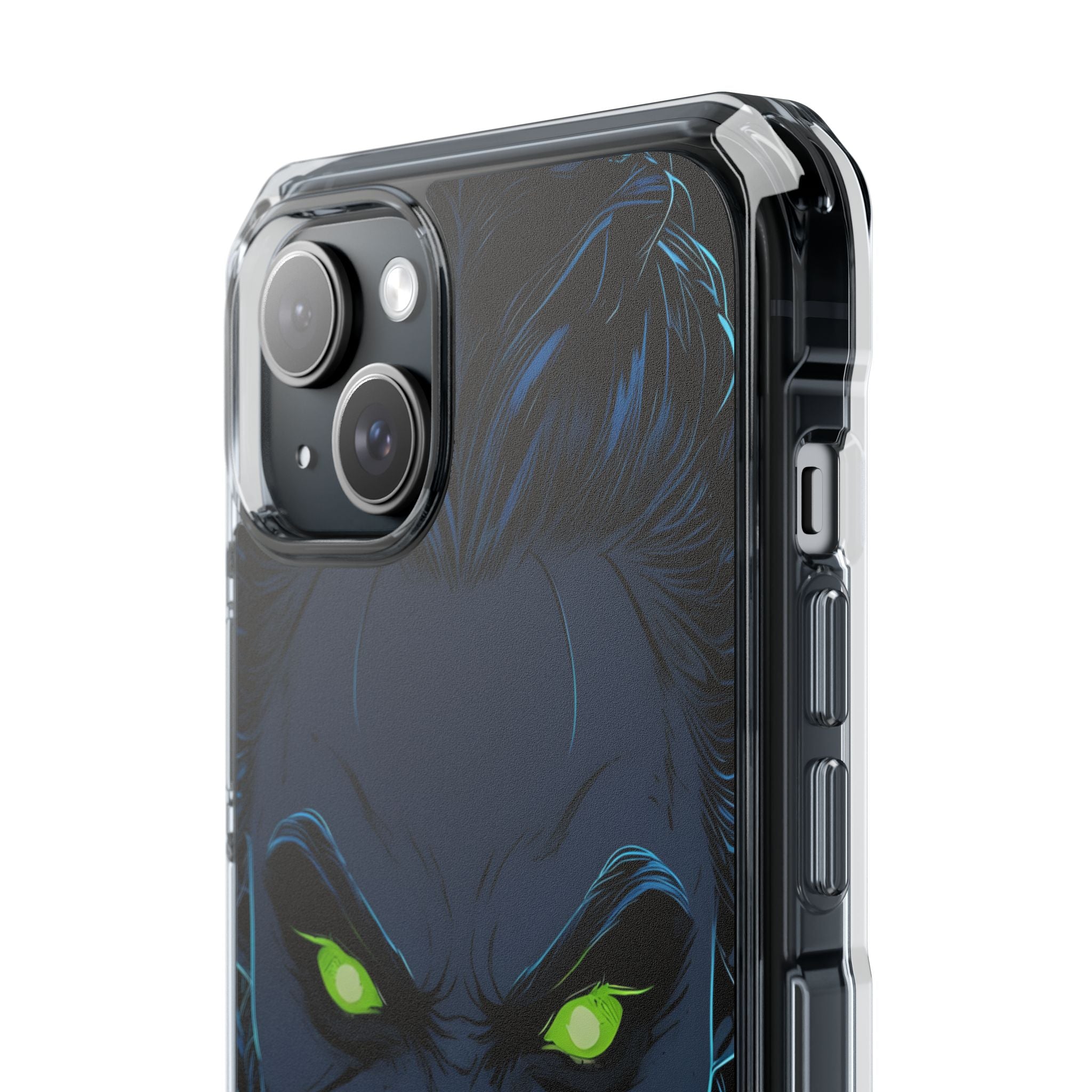 Glowing Eyes Dark Fiend iPhone Case - Impact