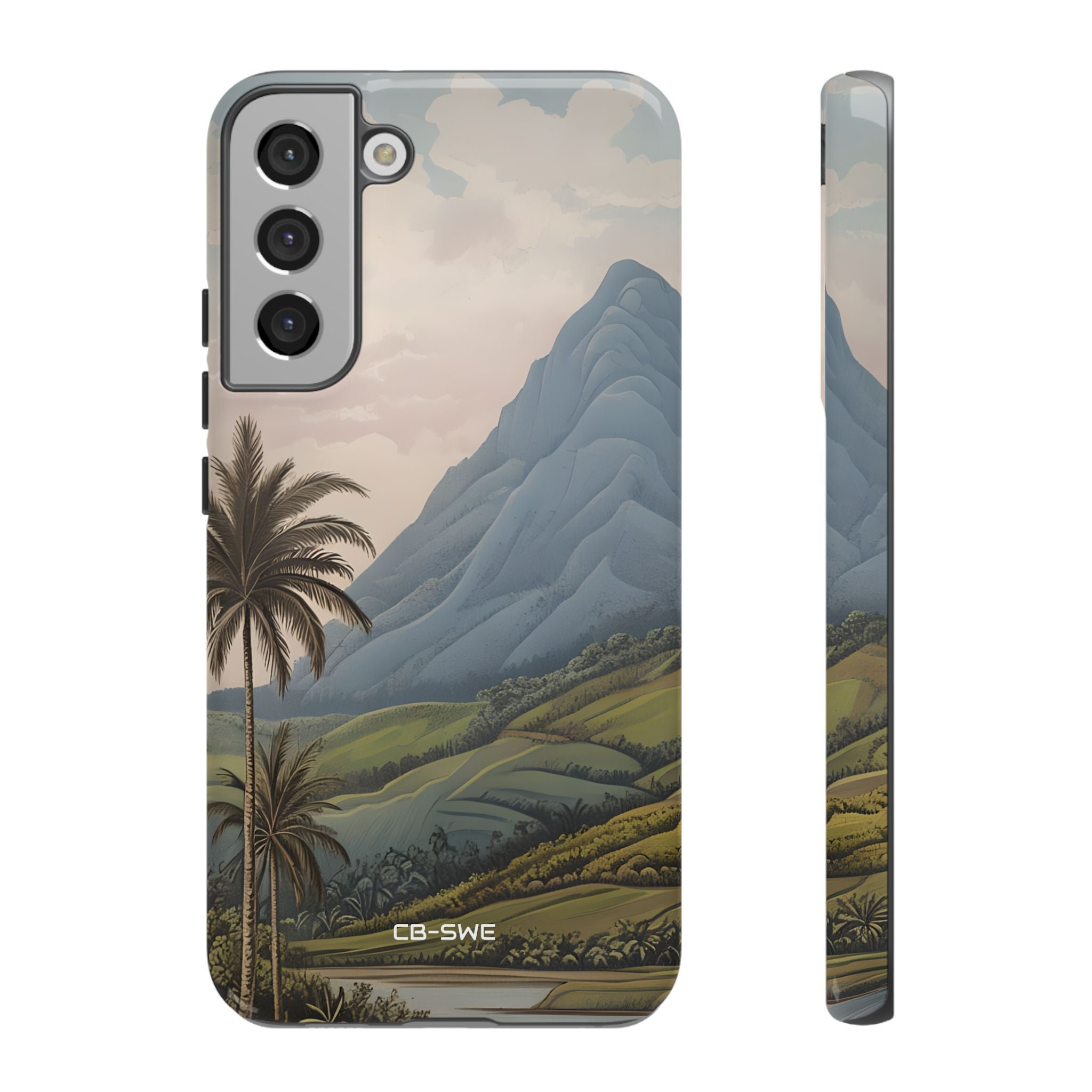 Serene Mountain Oasis - Samsung Case