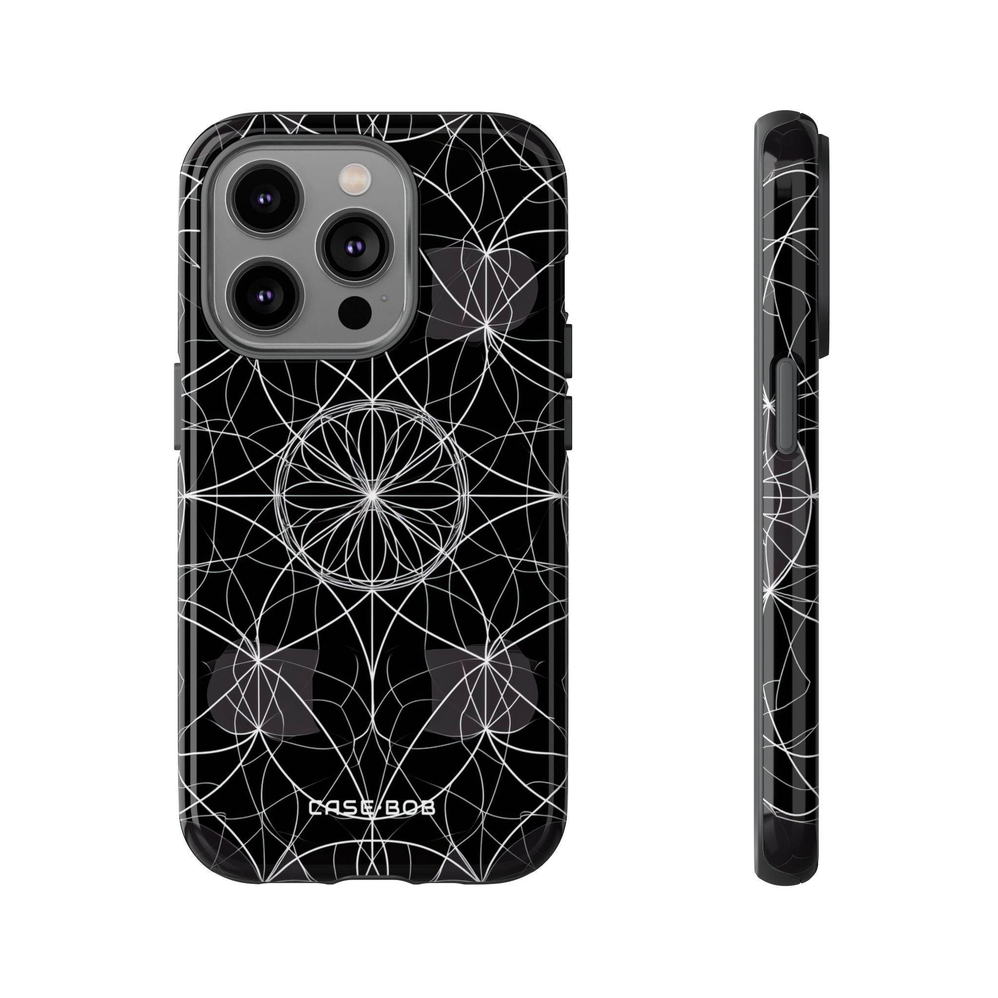 Radiant Petal Orbit iPhone 14 Pro Case - Tough