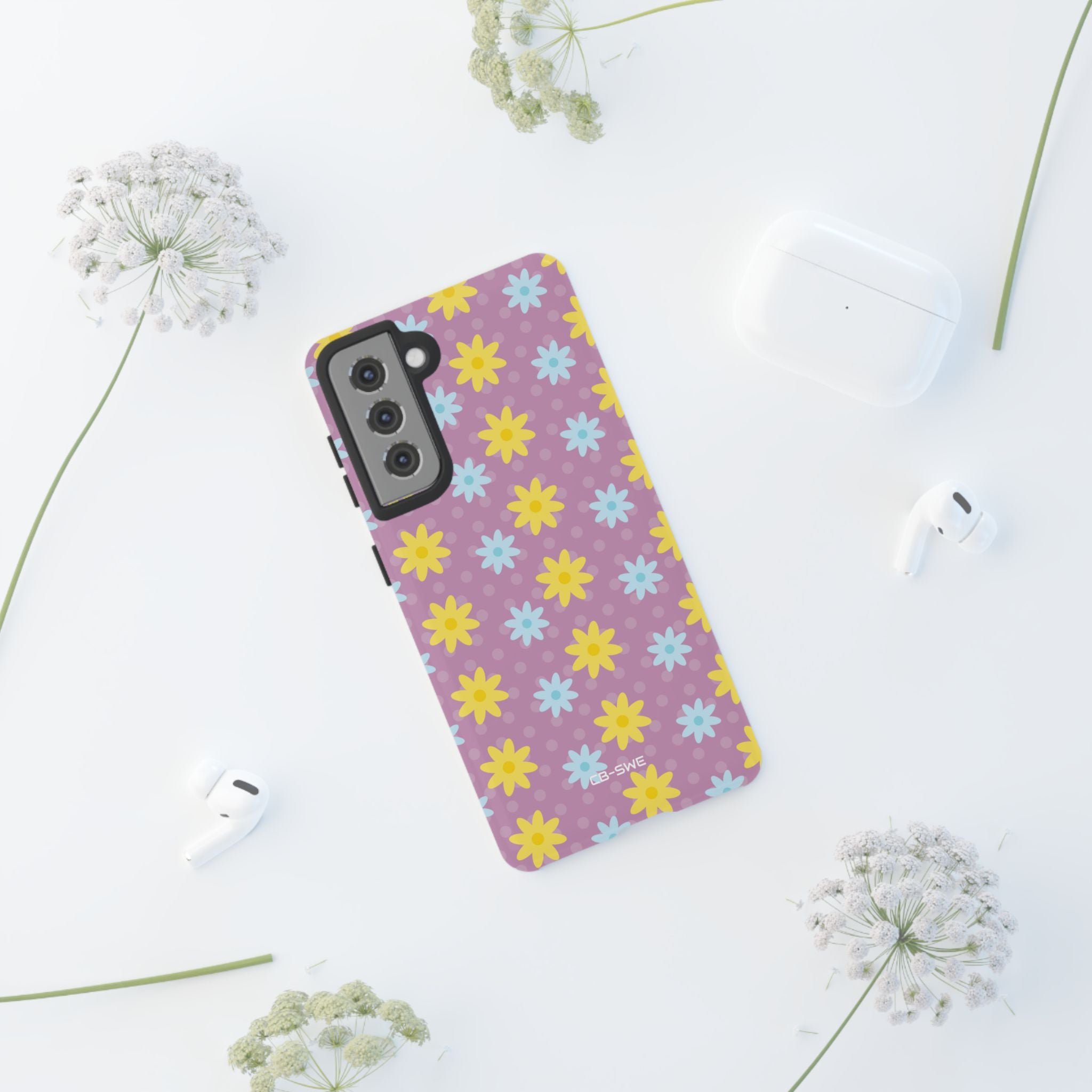 Flower Dots Dance - Samsung Case