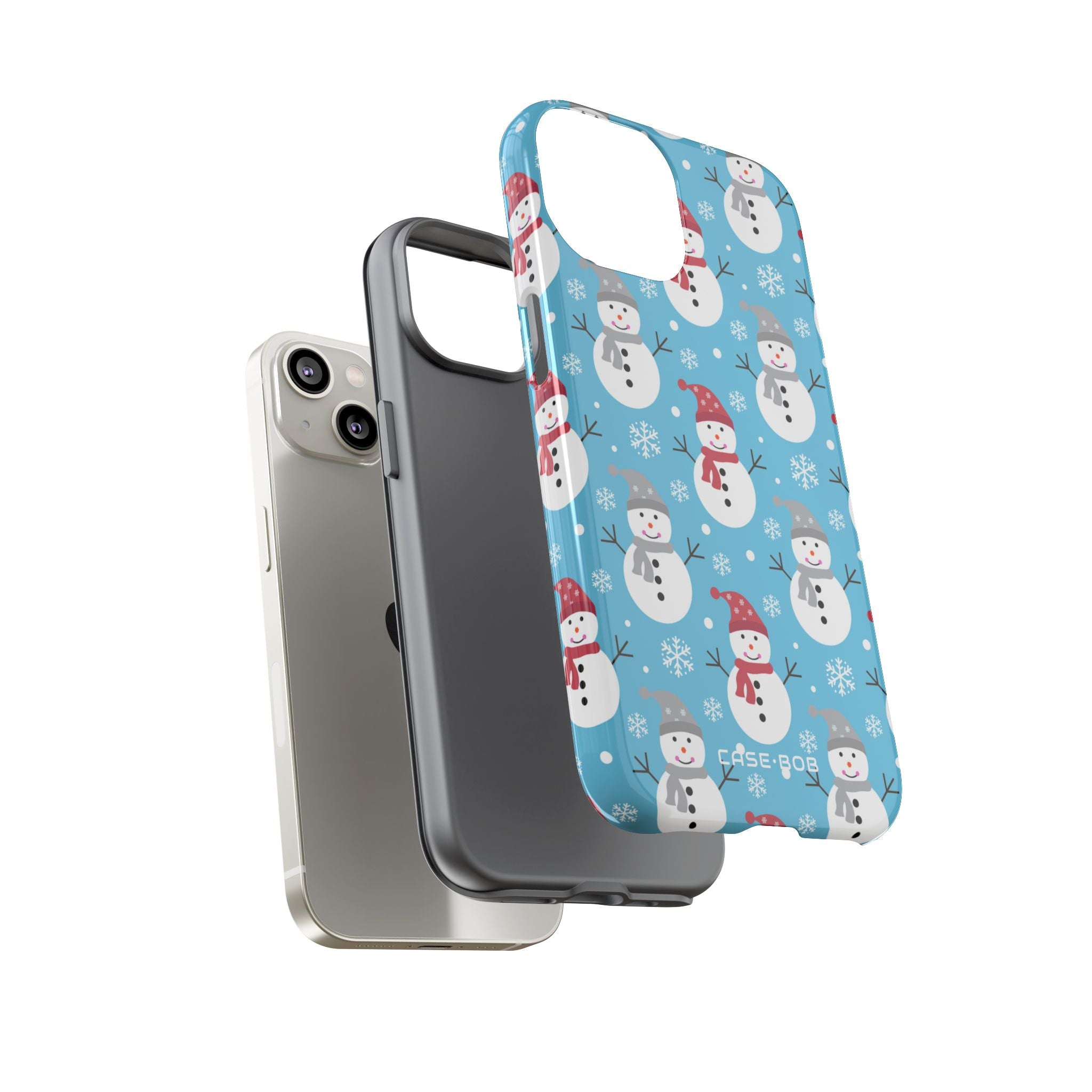 Snowman Parade iPhone 14 Case - Tough