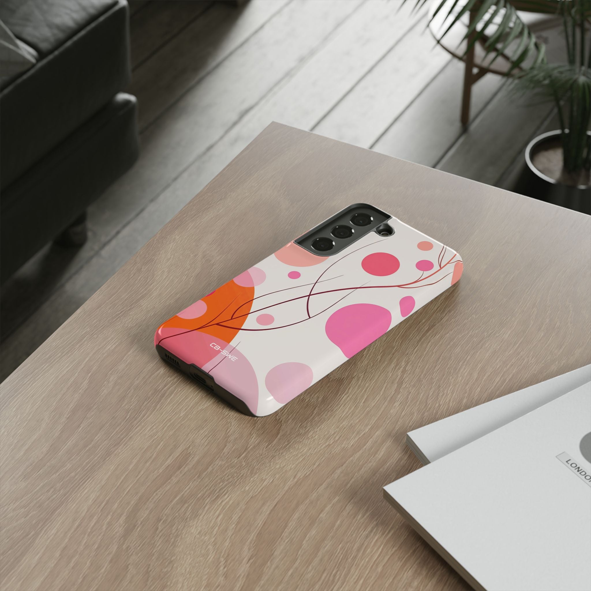 Circles Embrace Lines - Samsung Case