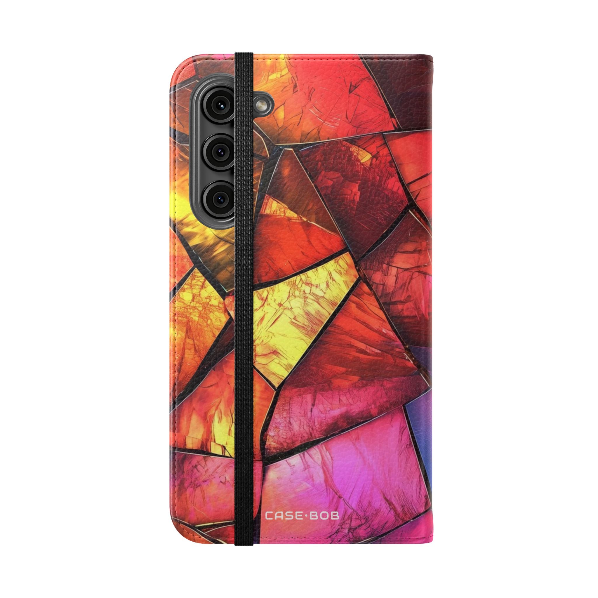 Crimson Shards - Samsung S23+ Case - Lompakko