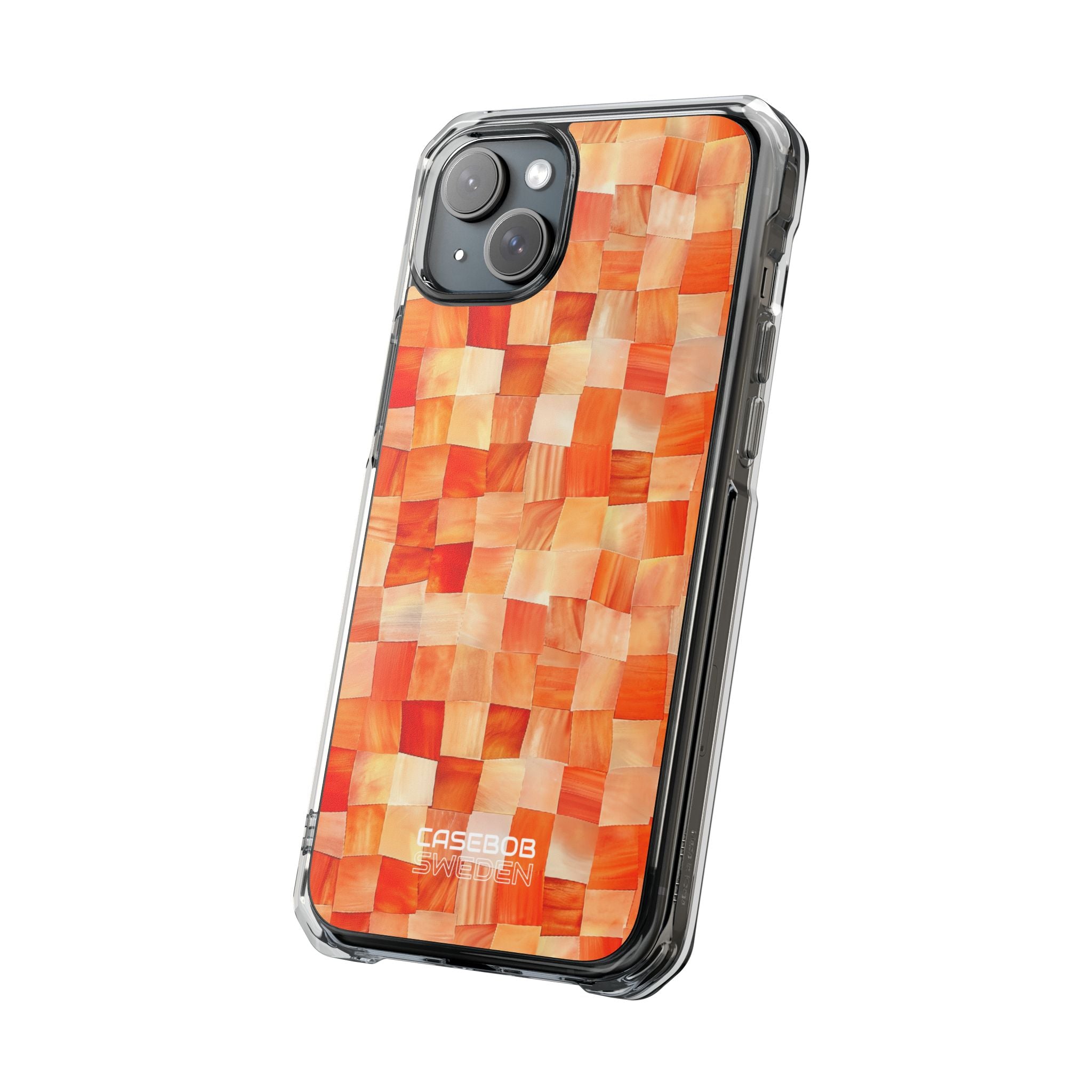 Vibrant Mosaic Tapestry iPhone 15 - Impact Clear+