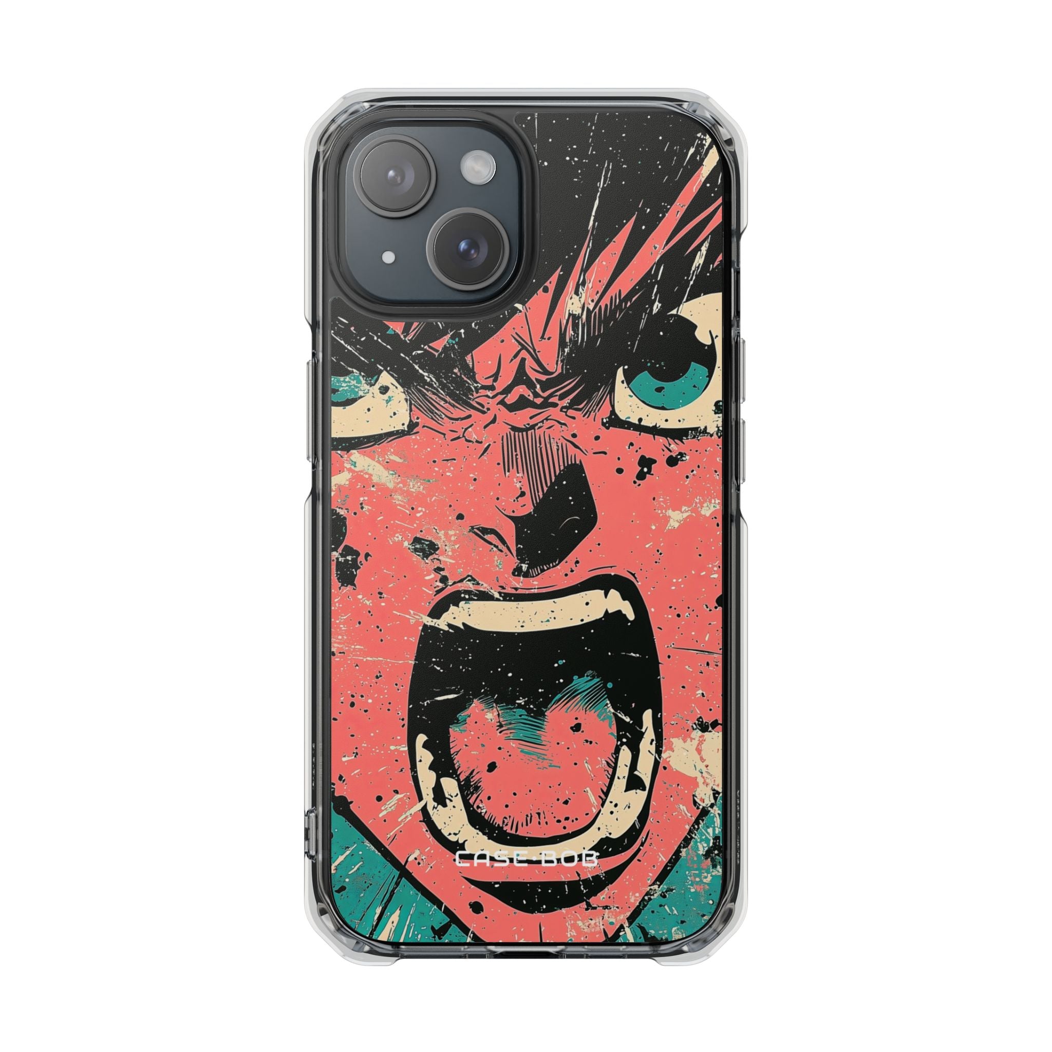 Screaming Face Chaos iPhone 15 Case - Impact