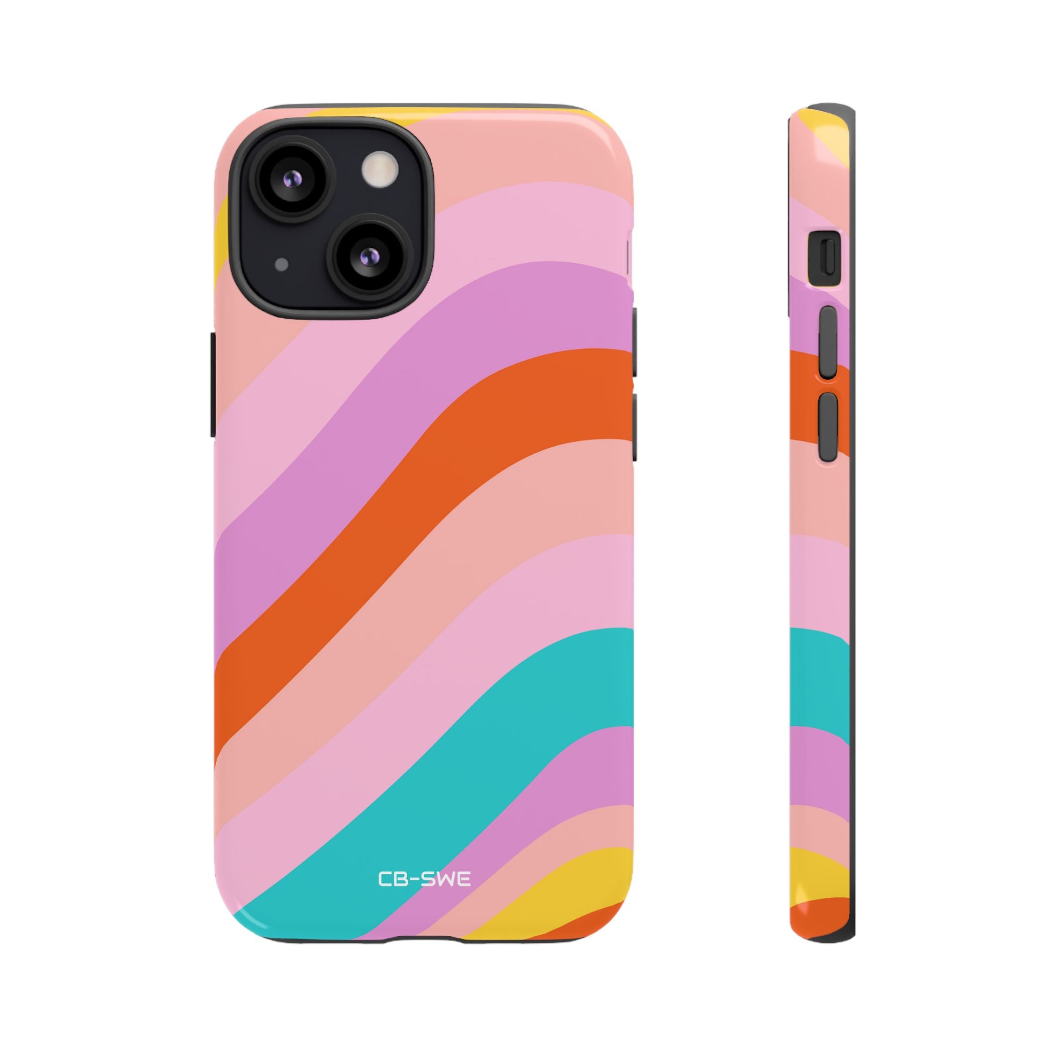 Fluid Color Waves - iPhone Case