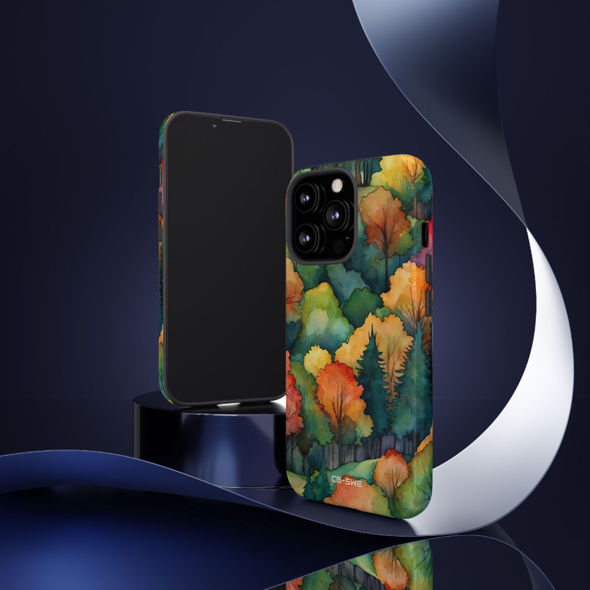 Autumn Leaves Dance - iPhone Case