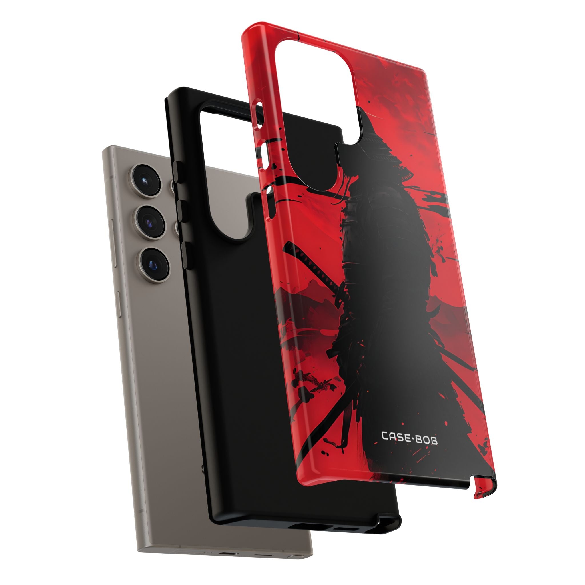 Crimson Samurai Samsung S24 Ultra Case - Tough