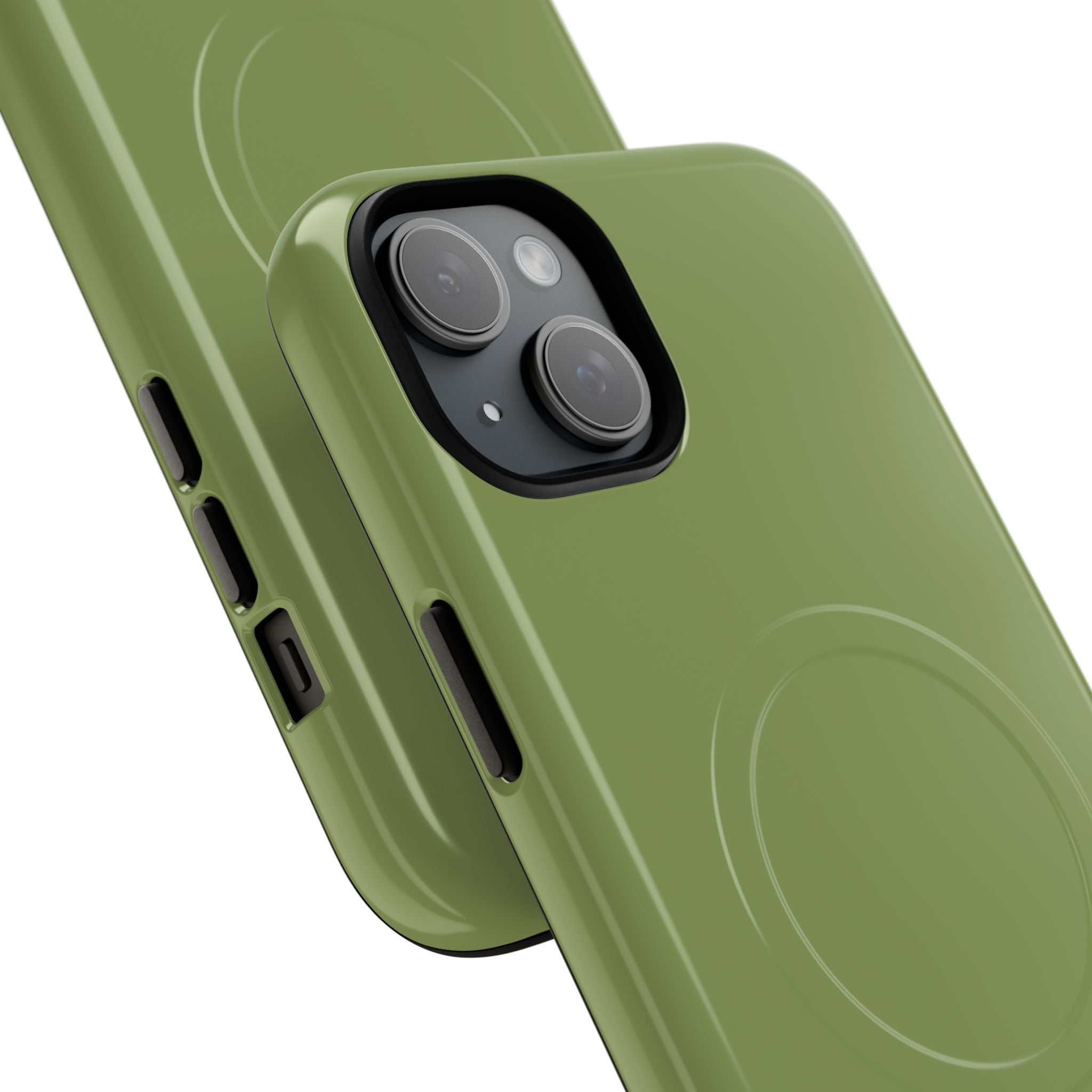 Moss Green iPhone 15 - Tough+