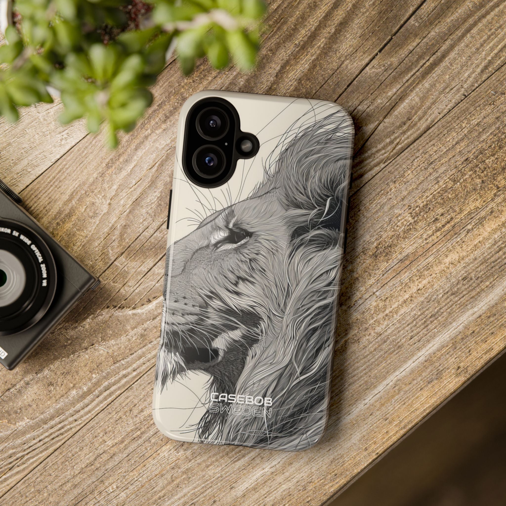 Profilo Leone Maestoso iPhone 16 - Tough