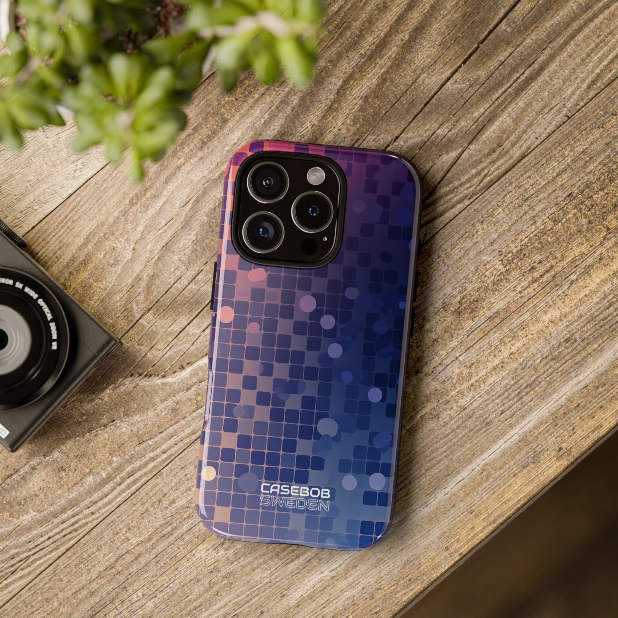 Vibrant Pixel Bloom iPhone 16 - Tough
