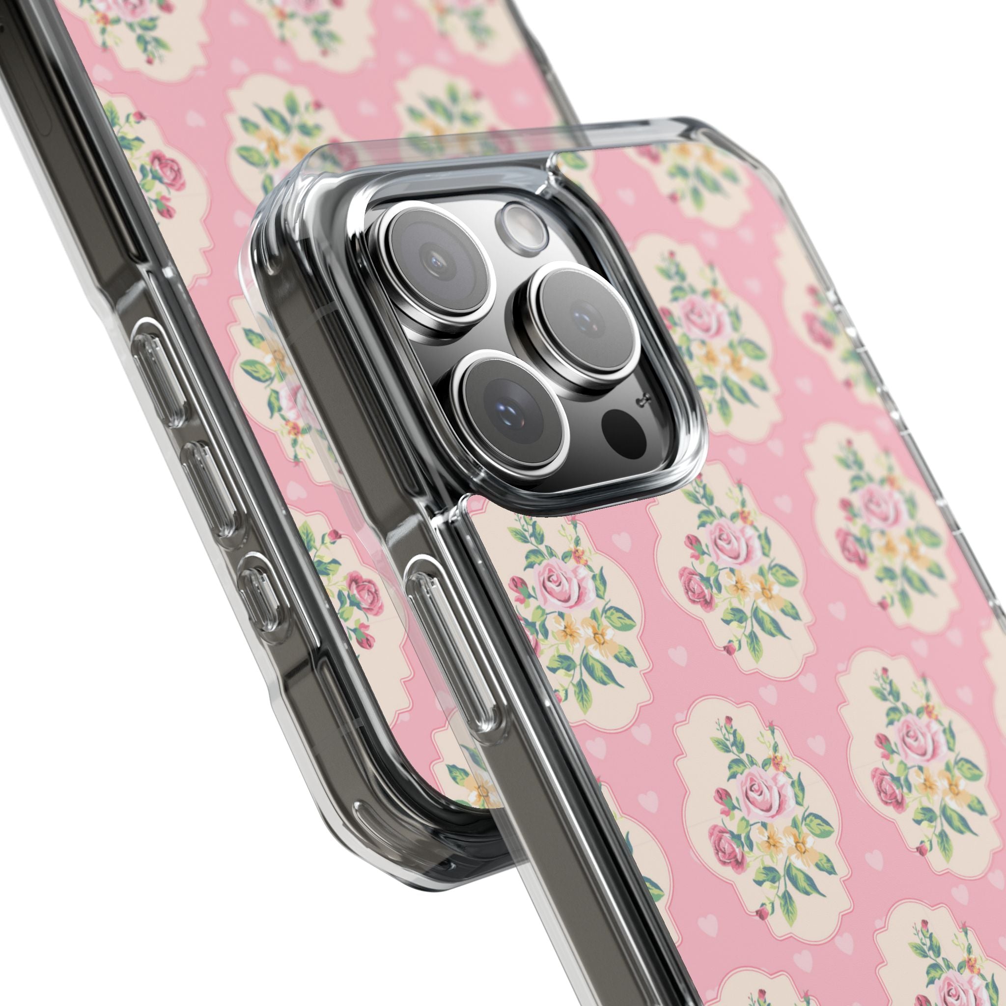 Vintage Floral Romance iPhone Case - Impact