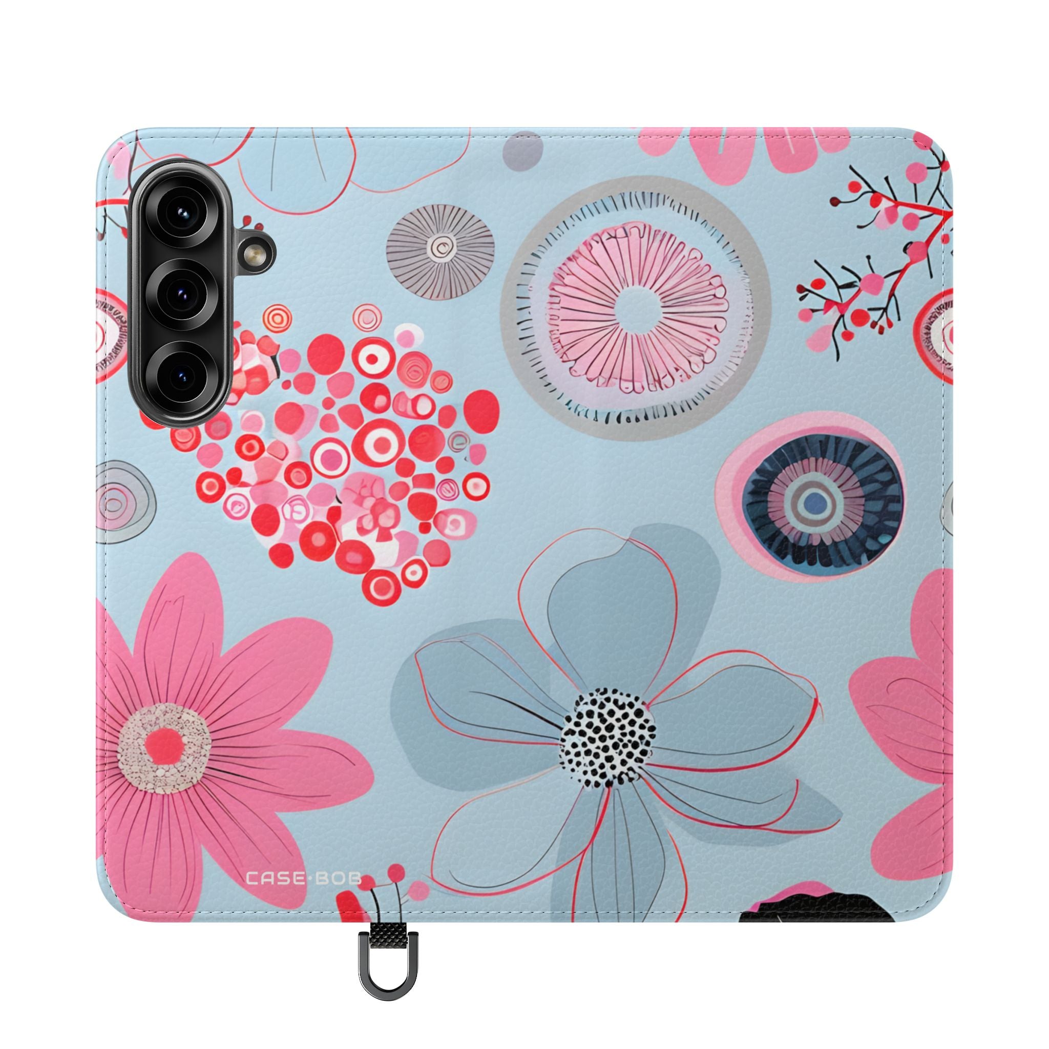 Outlined Bloom Radiance - Samsung S25 Case - Wallet