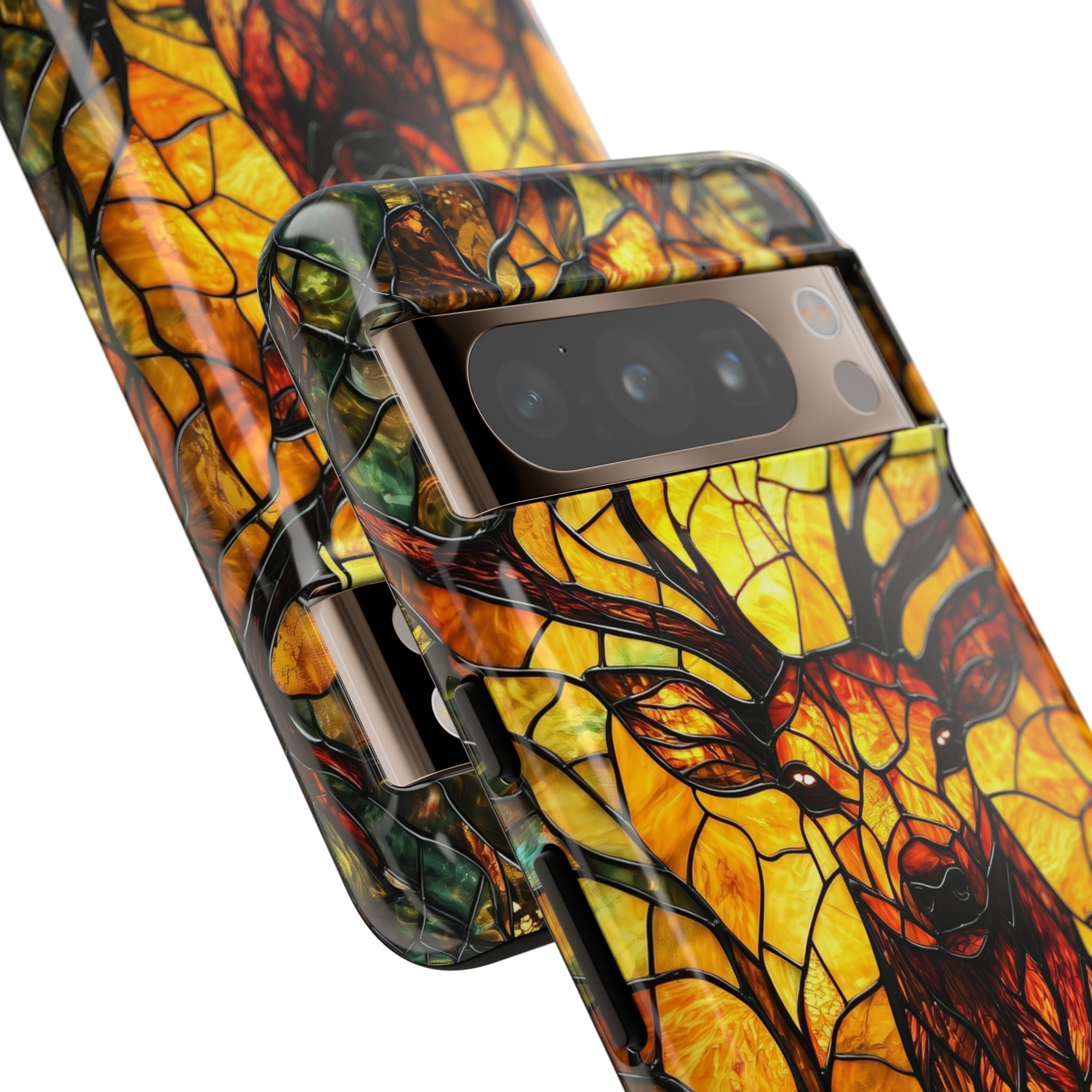 Glowing Stag Emerges - Google Pixel Case