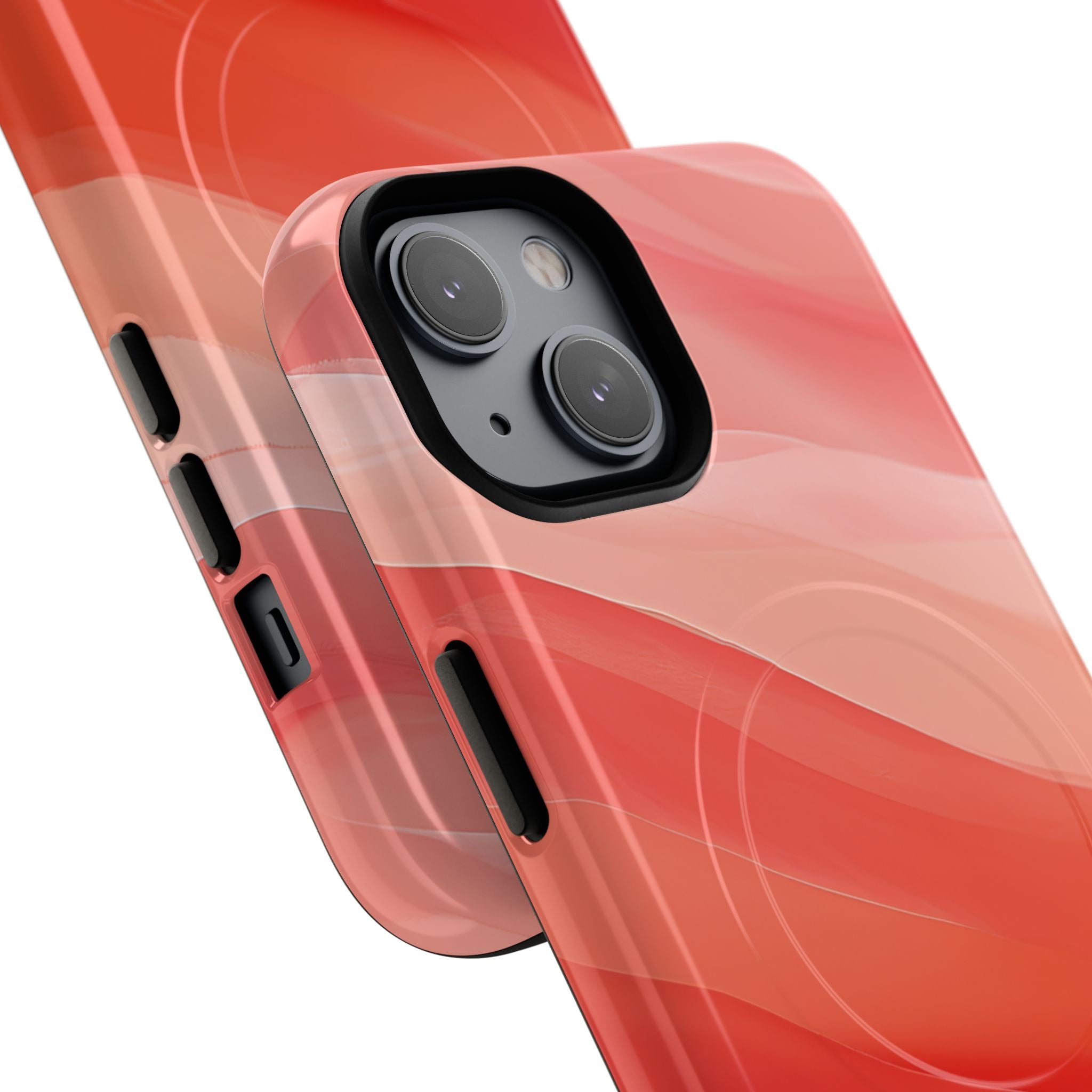 Flowing Coral Waves iPhone 14 - Tough+