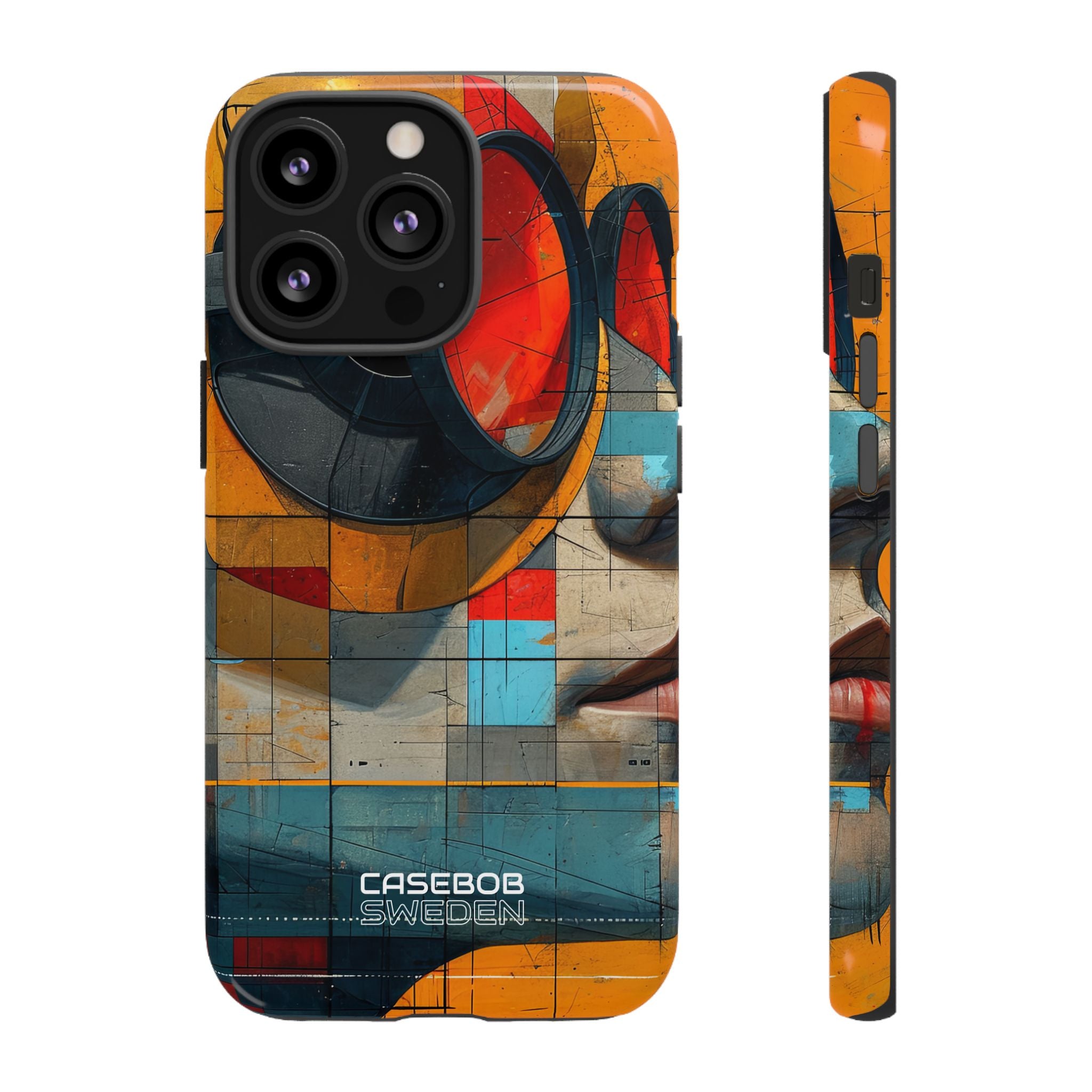Futuristic Cubist Visions iPhone 13 - Tough