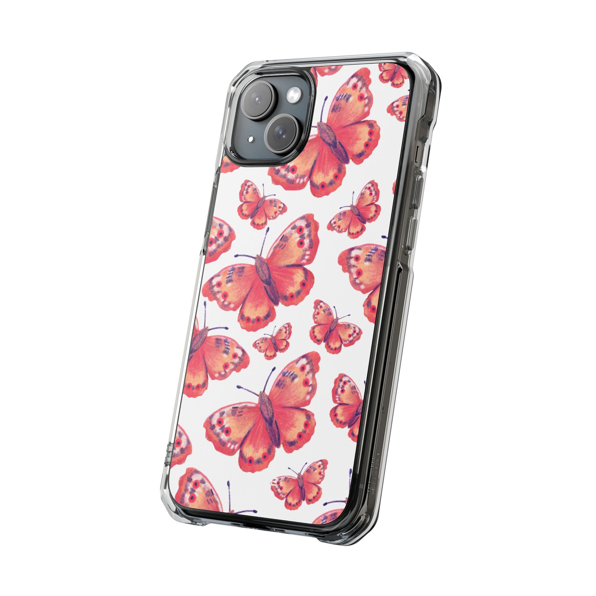 Vibrant Butterfly Dance iPhone Case - Impact