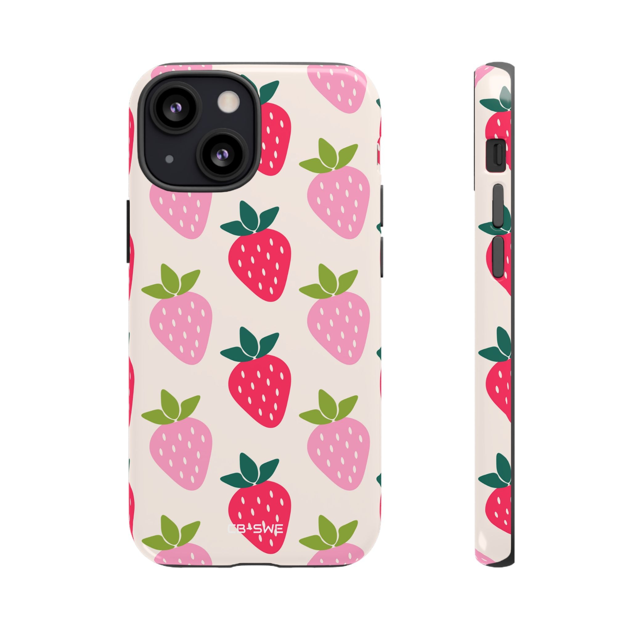 Vibrant Strawberry Rhythm - iPhone Case