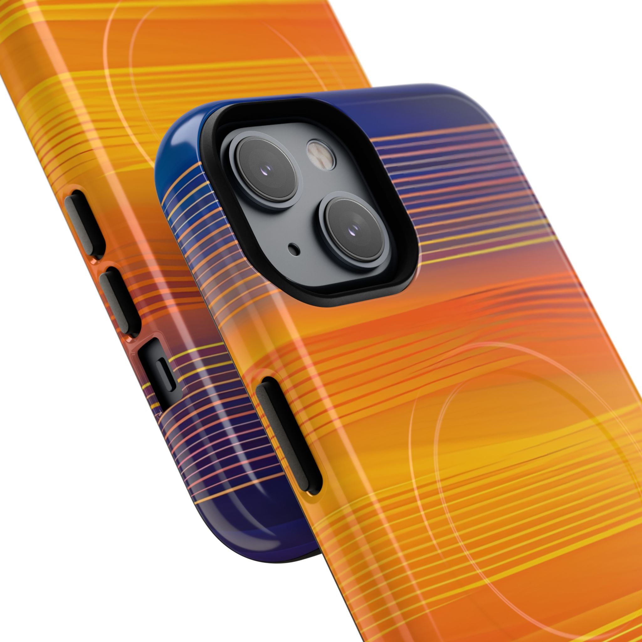 Vibrant Lines Flow iPhone 14 - Tough+