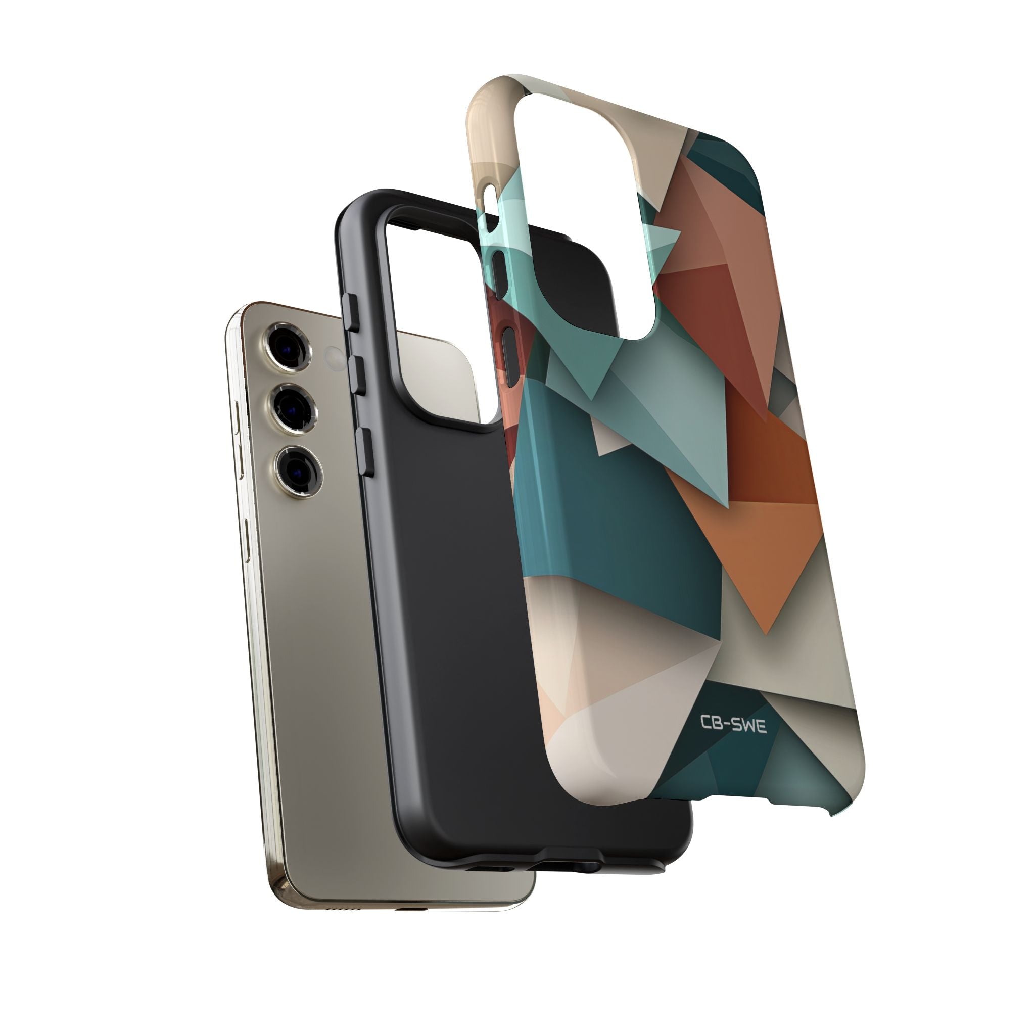 Geometric Color Harmony - Samsung Case