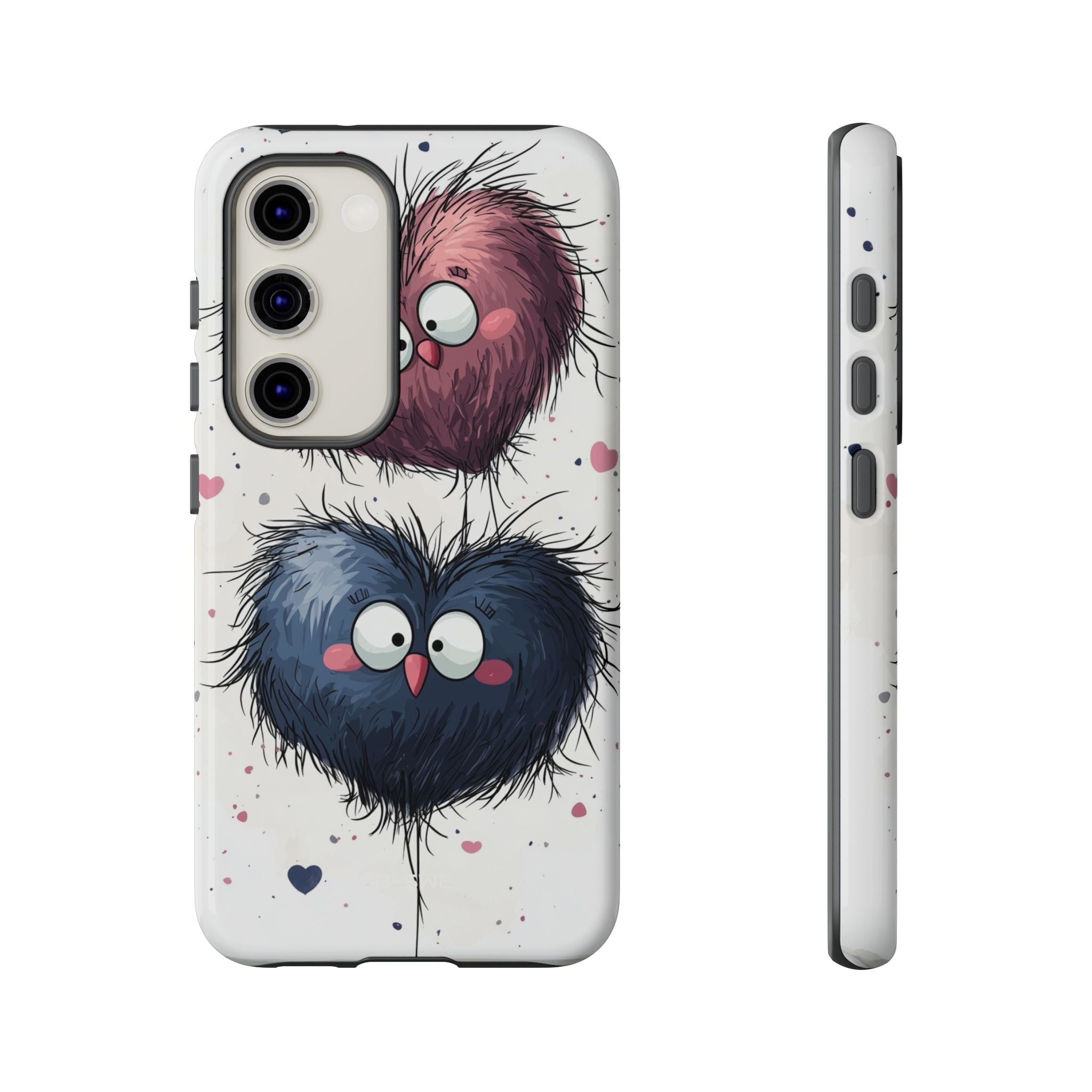Fluffy Hearts Embrace - Samsung Case